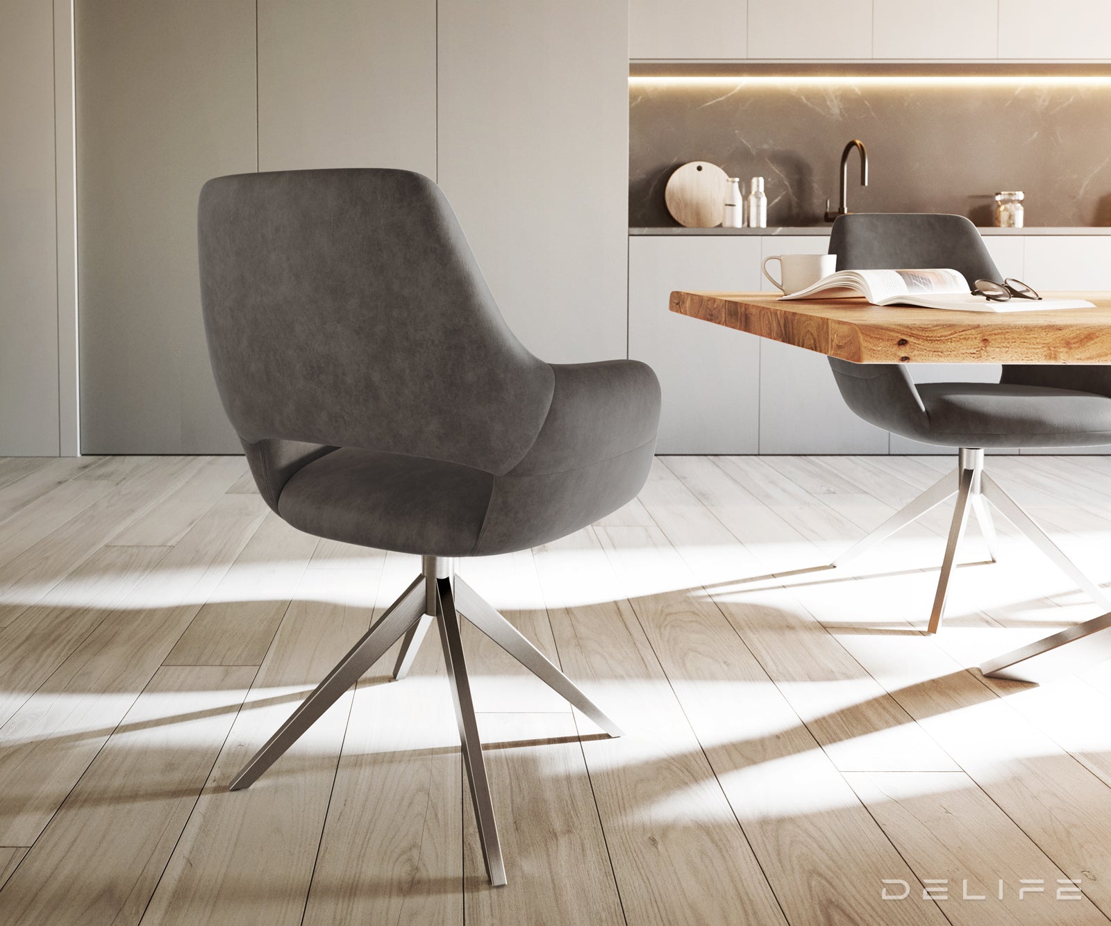 Blagovaonska stolica Yago, Materijal: Mikrofibra