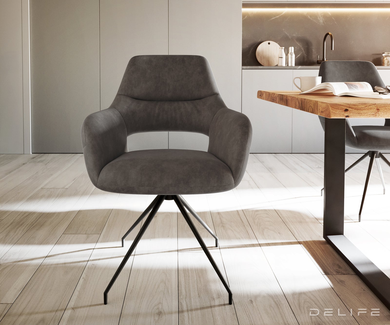 Blagovaonska stolica Yago, Materijal: Mikrofibra