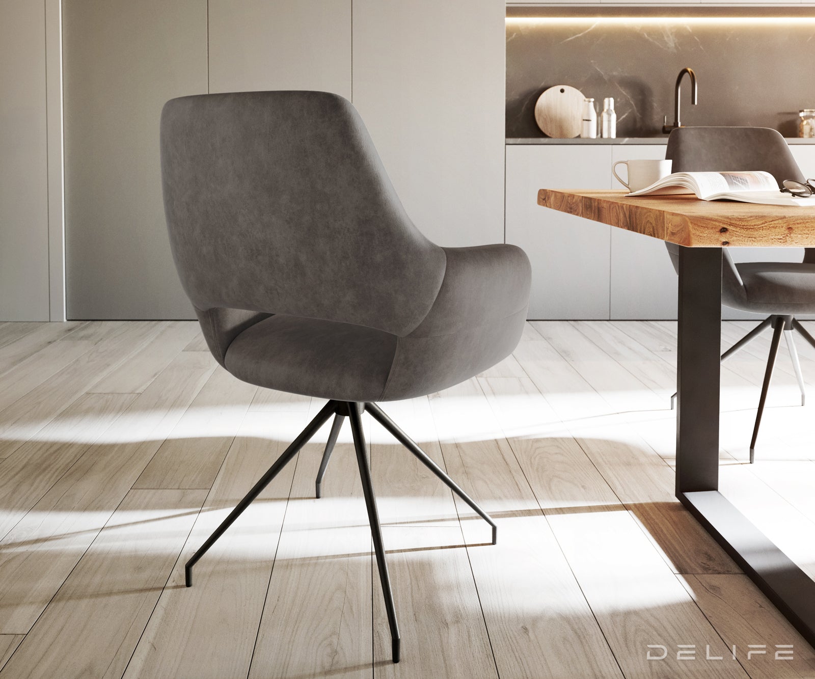 Blagovaonska stolica Yago, Materijal: Mikrofibra