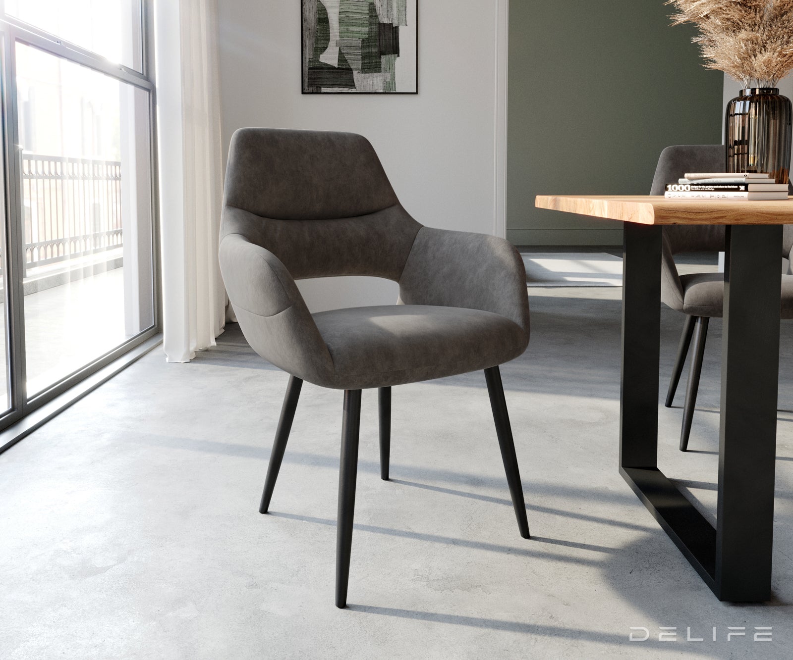 Blagovaonska stolica Yago, Materijal: Mikrofibra