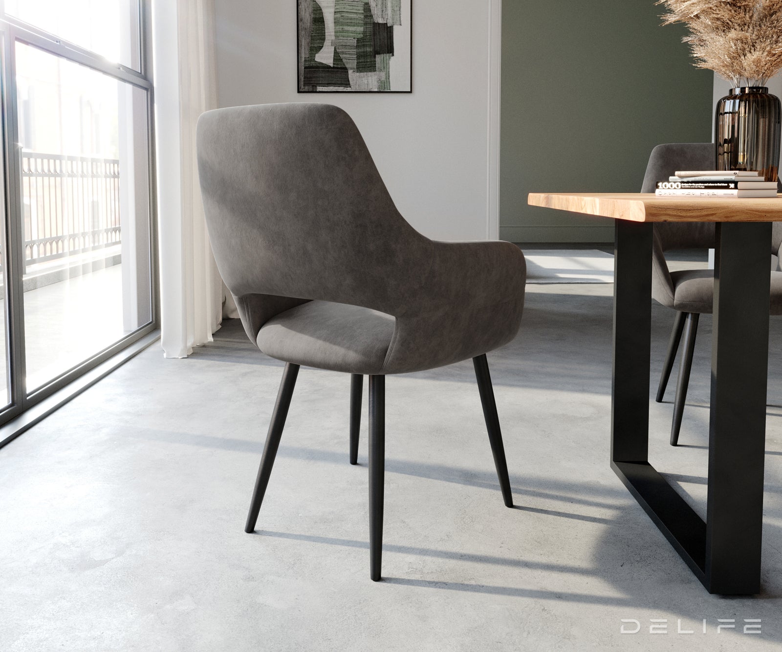 Blagovaonska stolica Yago, Materijal: Mikrofibra