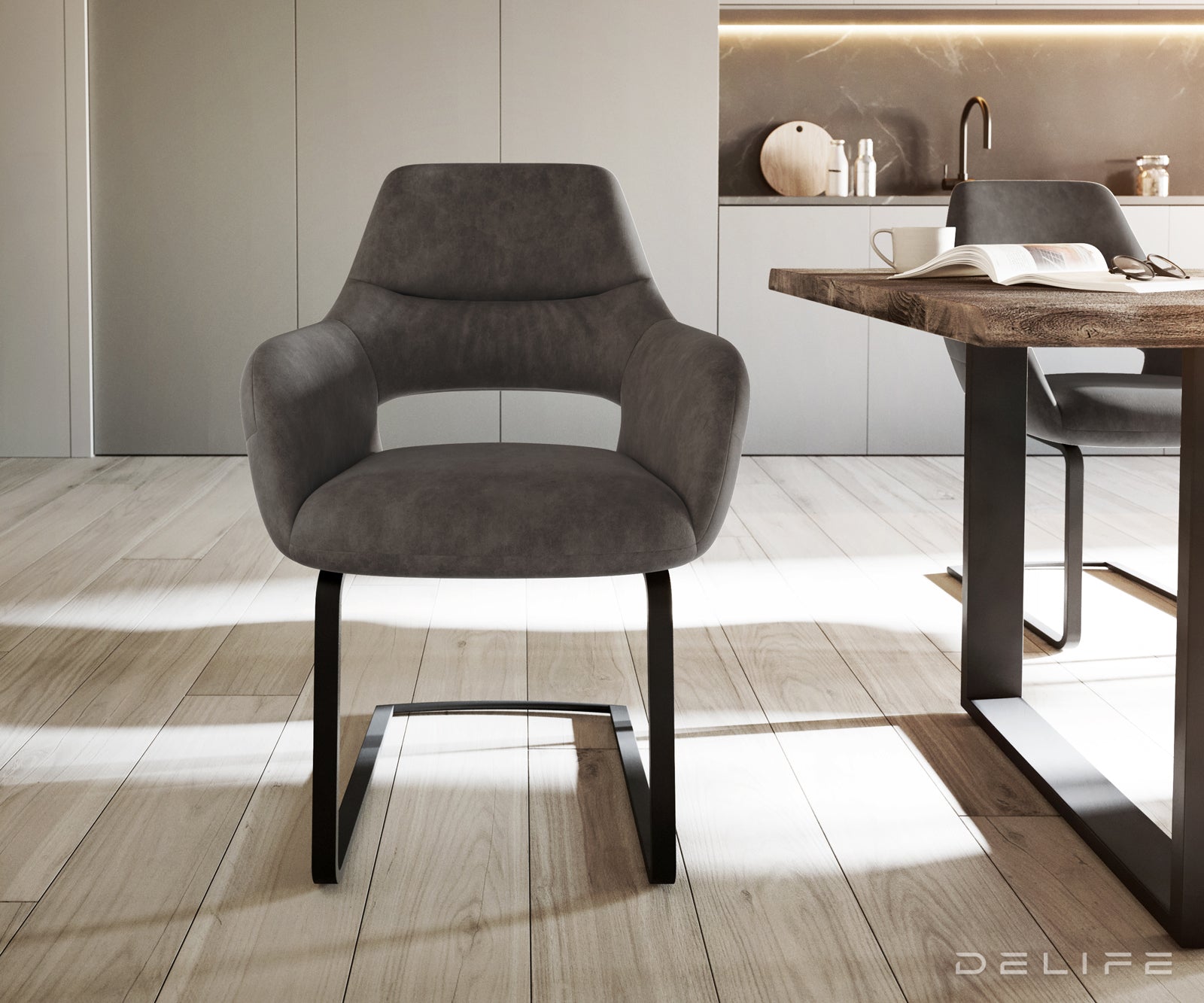 Blagovaonska stolica Yago, Materijal: Mikrofibra