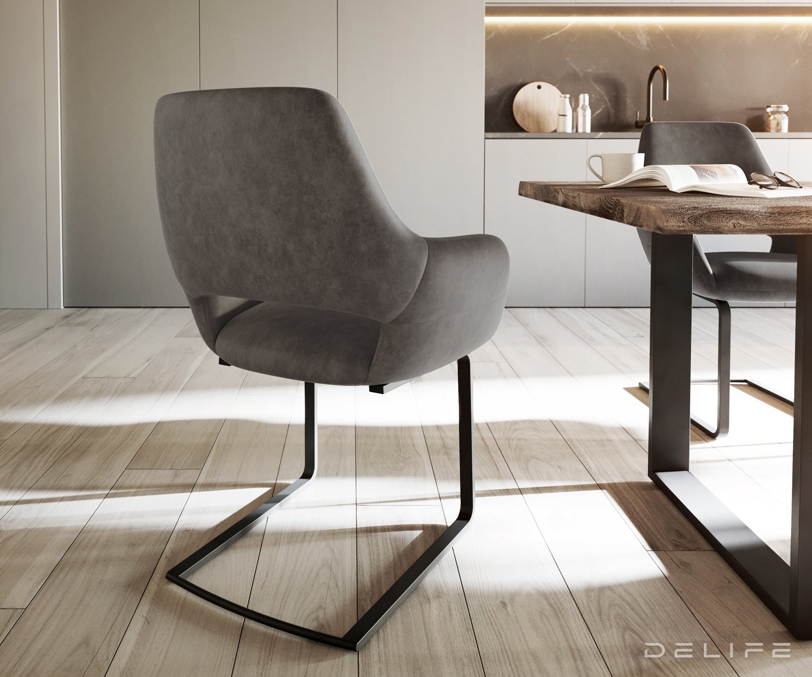 Blagovaonska stolica Yago, Materijal: Mikrofibra