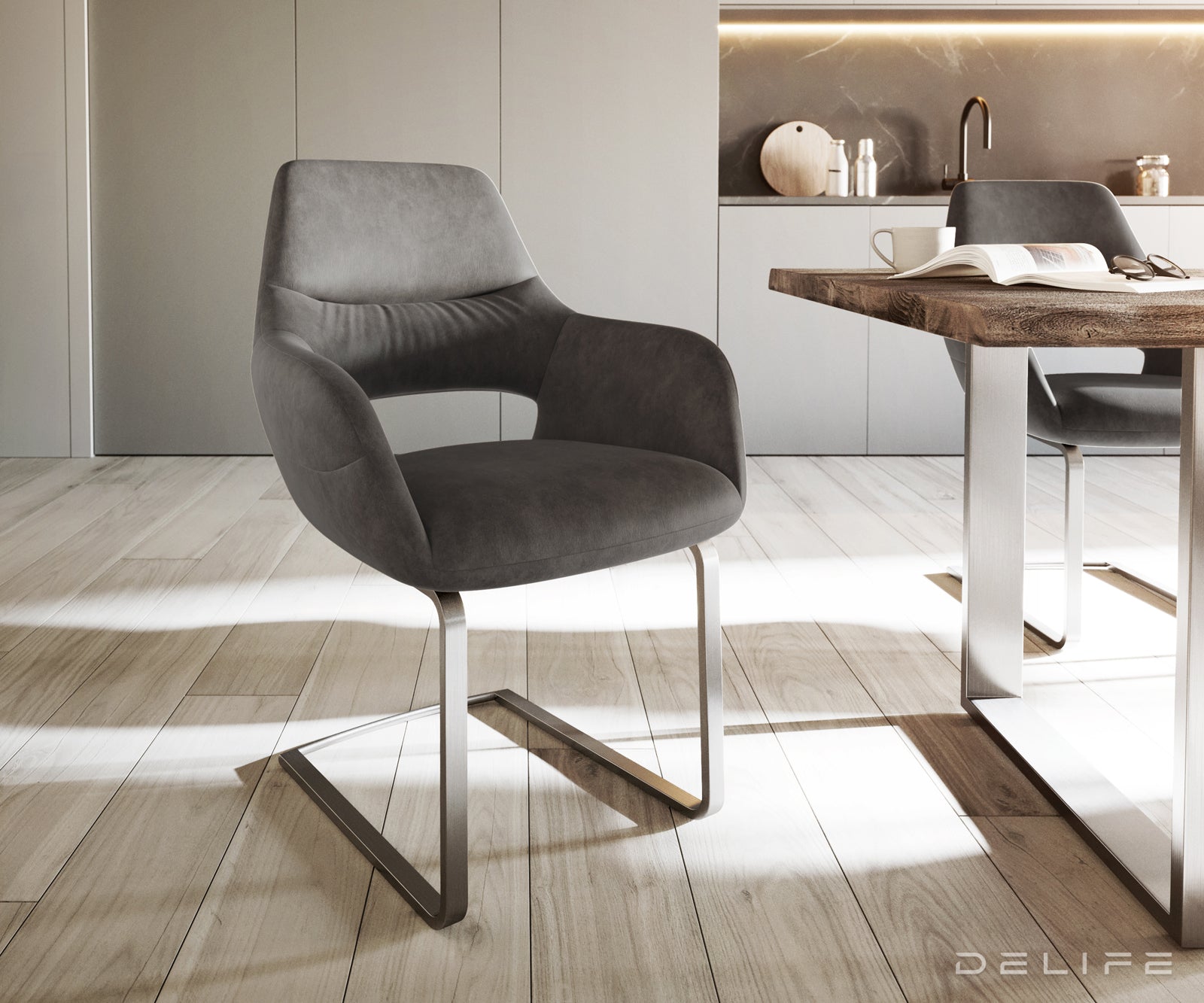 Blagovaonska stolica Yago, Materijal: Mikrofibra