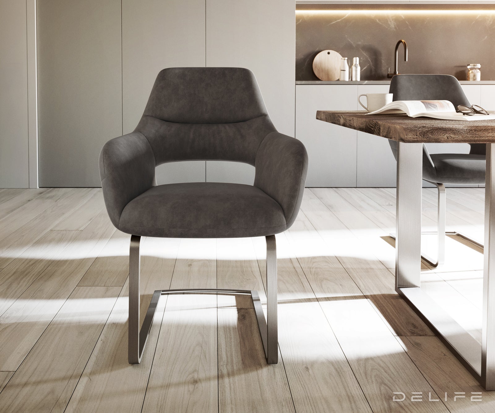 Blagovaonska stolica Yago, Materijal: Mikrofibra