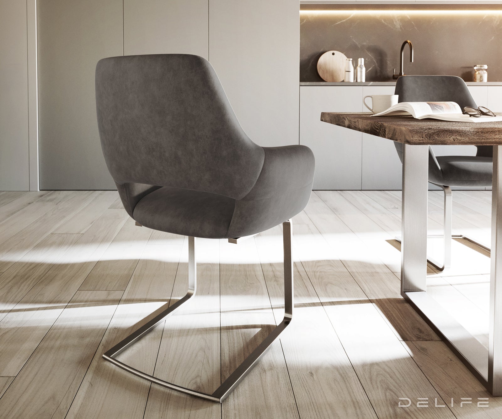 Blagovaonska stolica Yago, Materijal: Mikrofibra