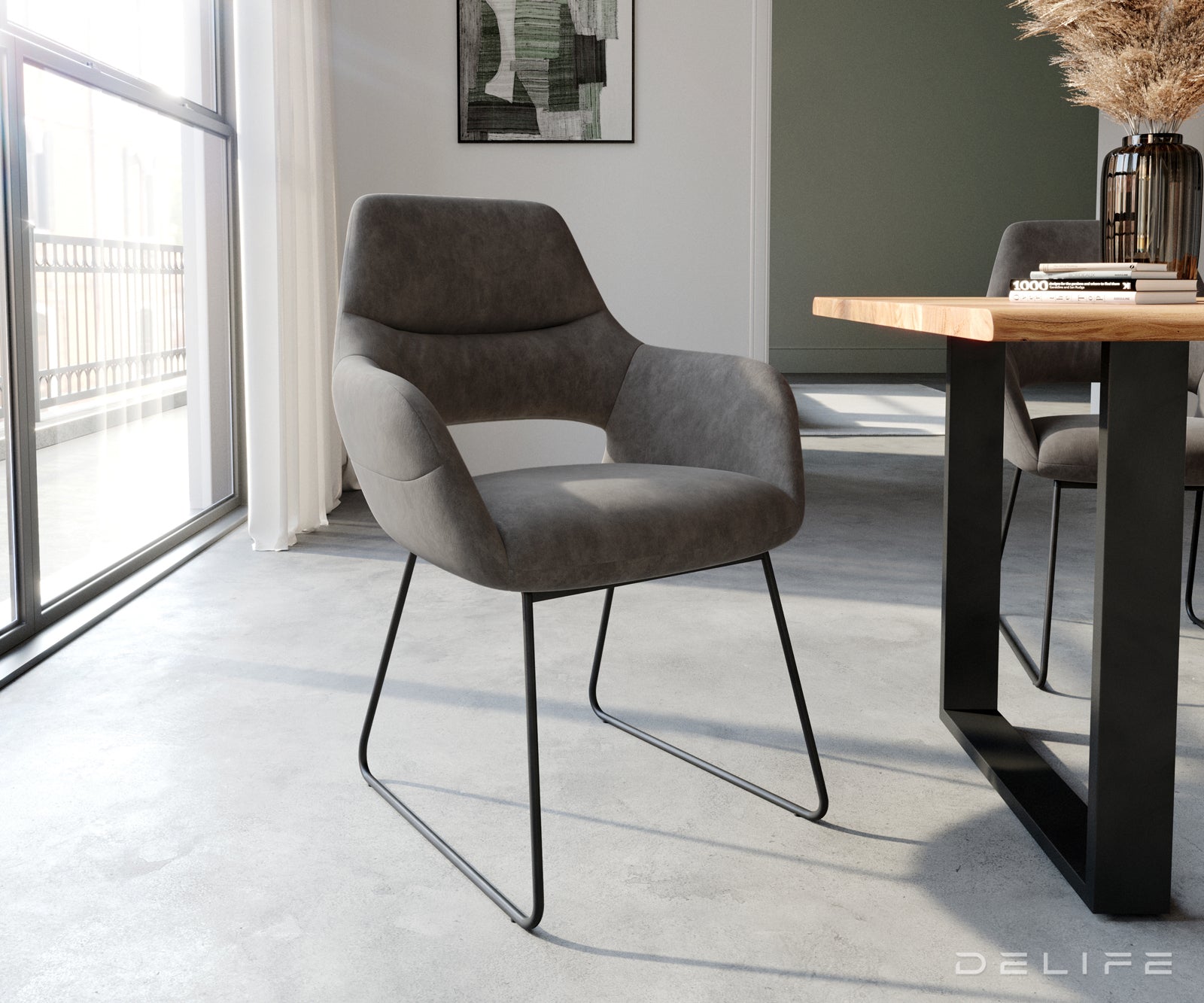 Blagovaonska stolica Yago, Materijal: Mikrofibra