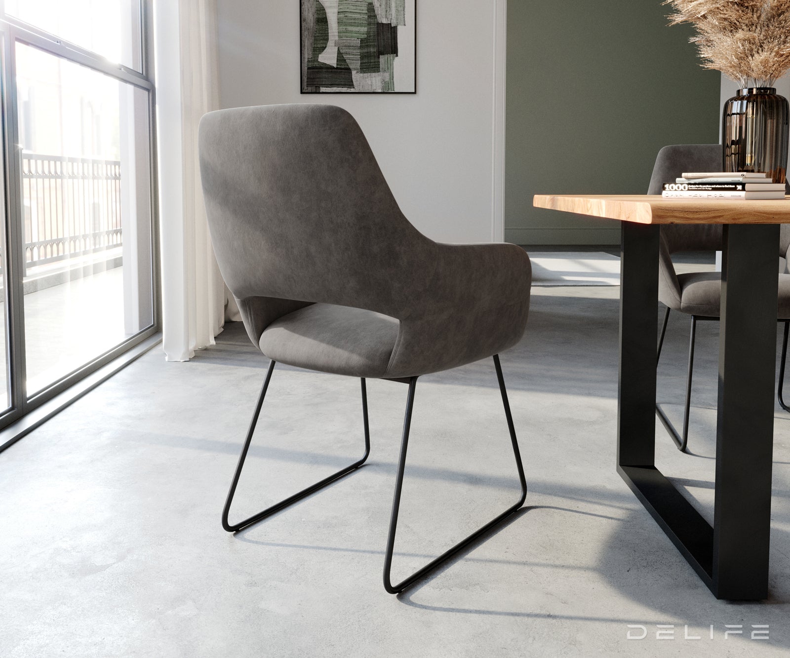 Blagovaonska stolica Yago, Materijal: Mikrofibra