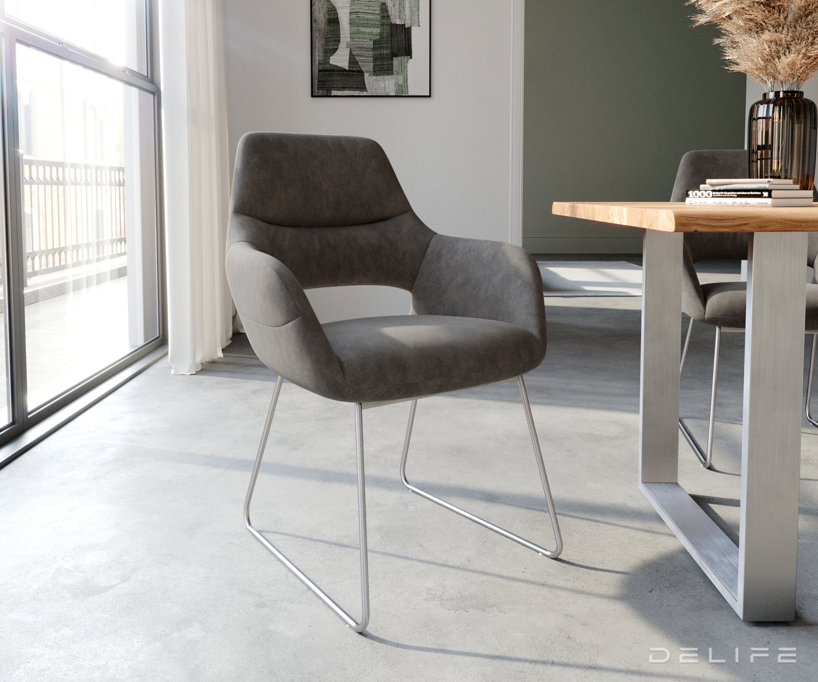 Blagovaonska stolica Yago, Materijal: Mikrofibra