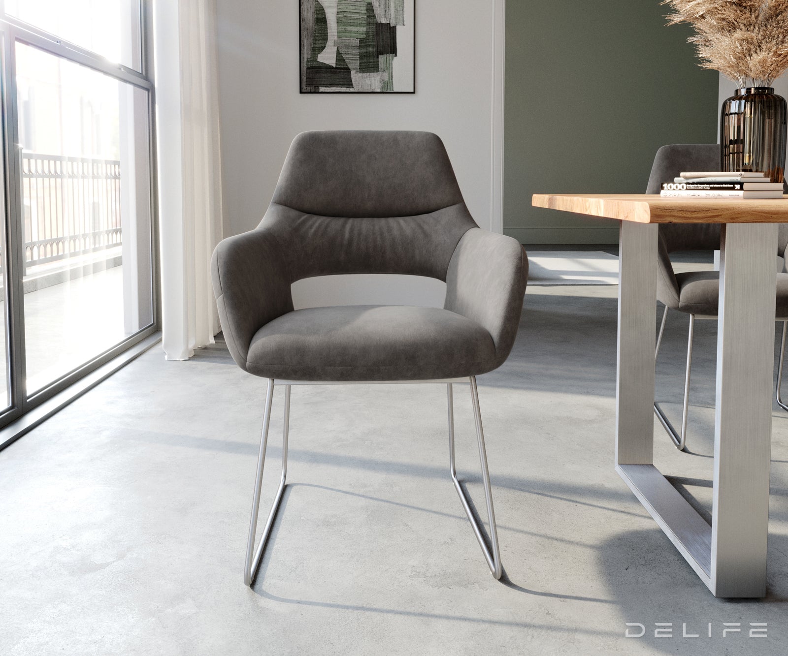 Blagovaonska stolica Yago, Materijal: Mikrofibra