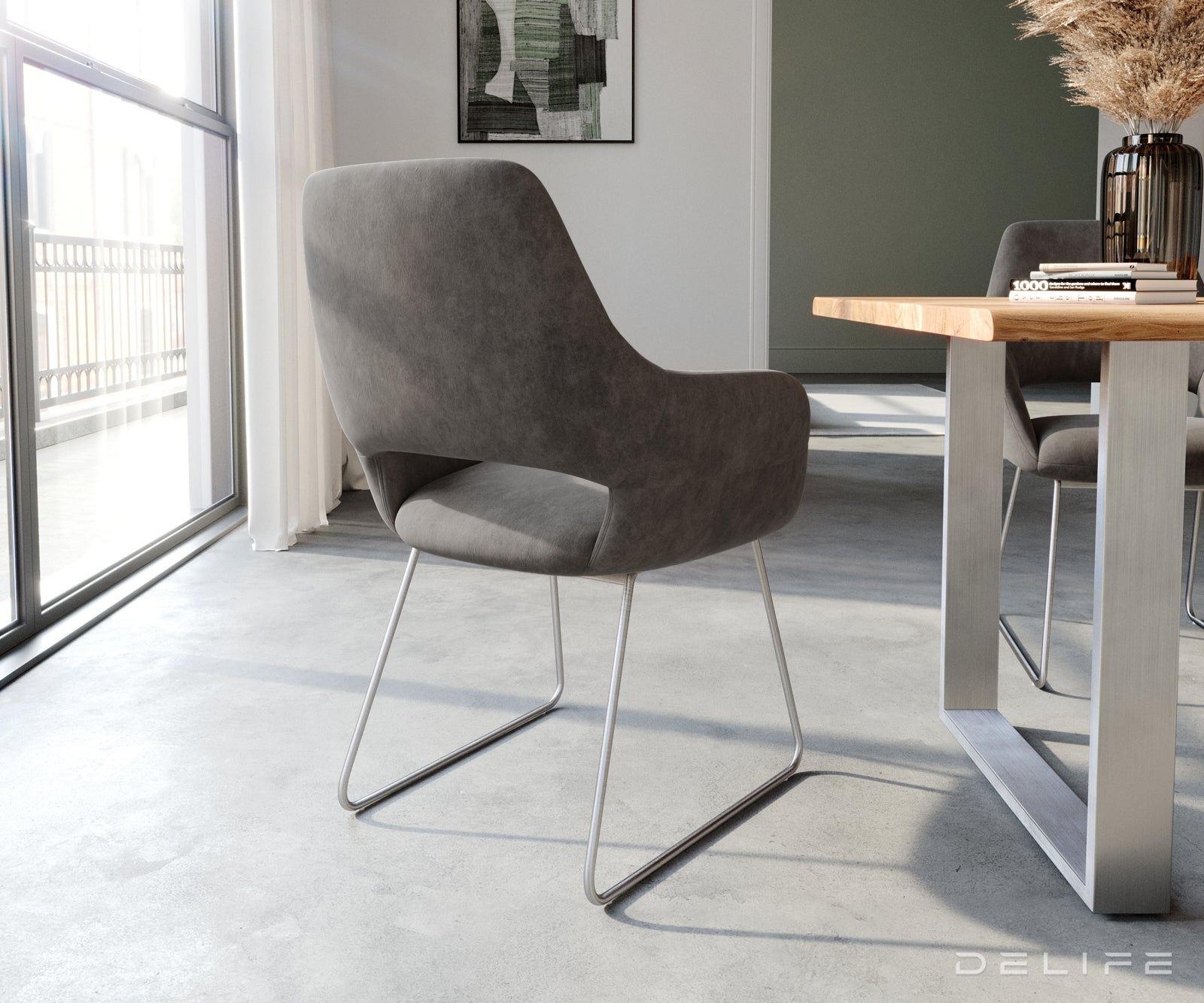 Blagovaonska stolica Yago, Materijal: Mikrofibra