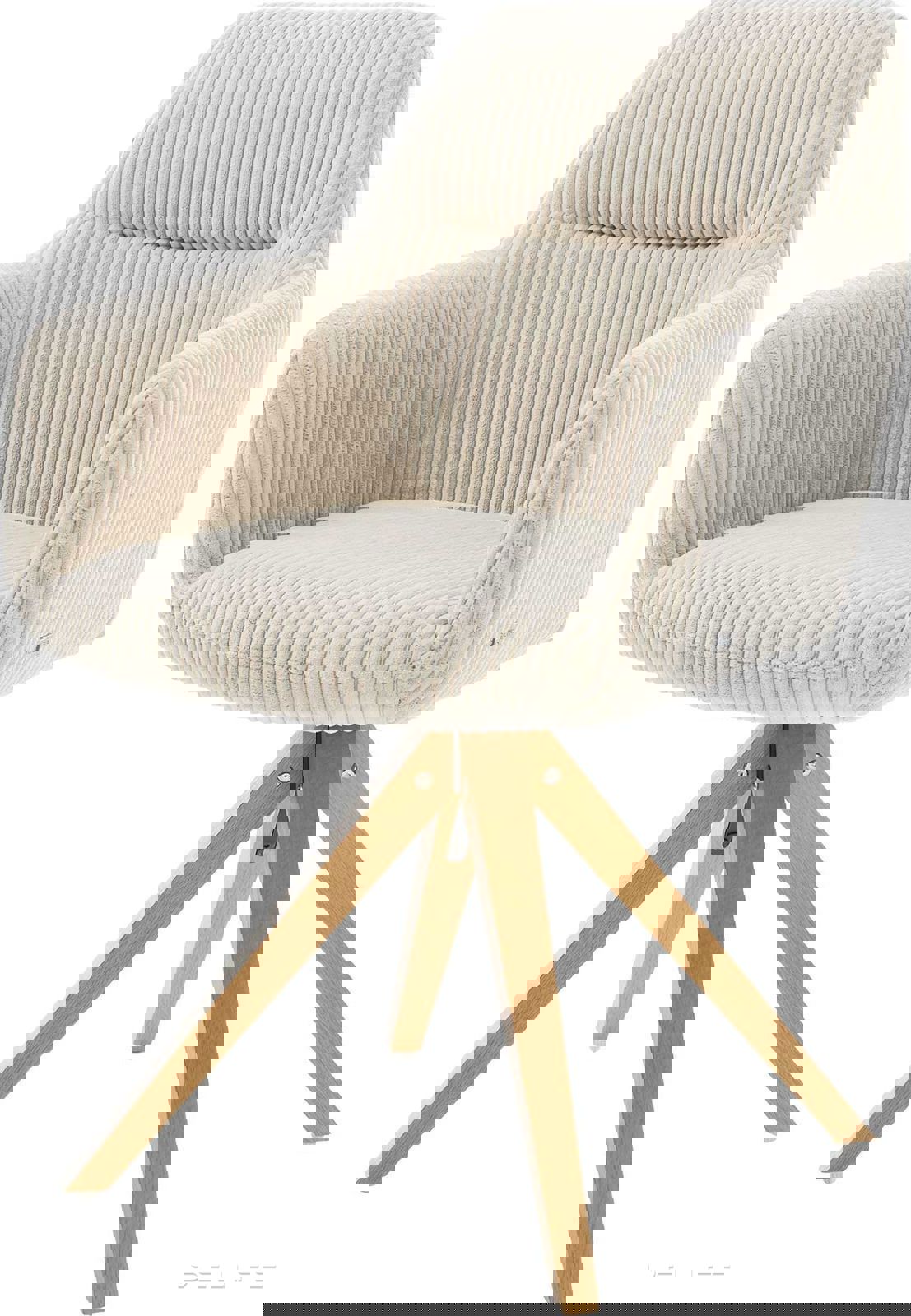 Blagovaonska stolica Pejo, Materijal: Rebrasta tkanina