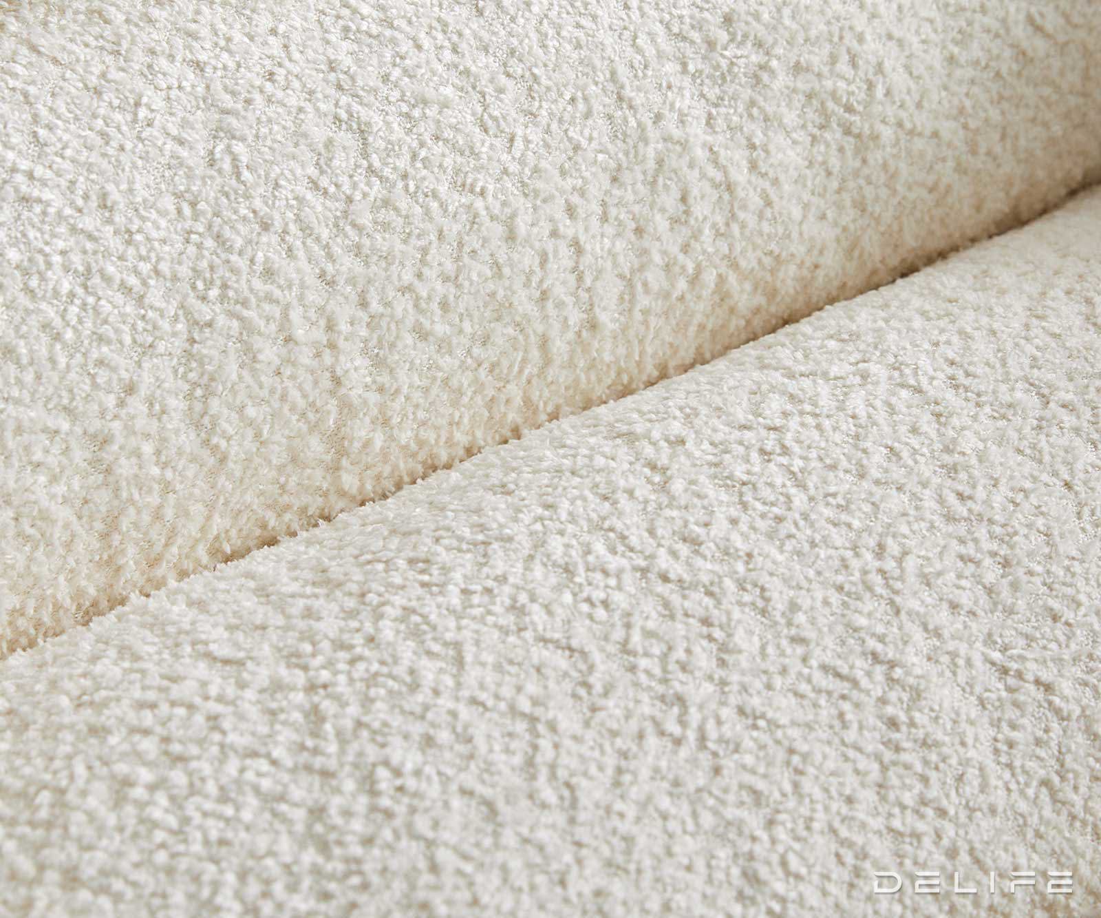 Blagovaonska stolica Pejo, Materijal: Boucle