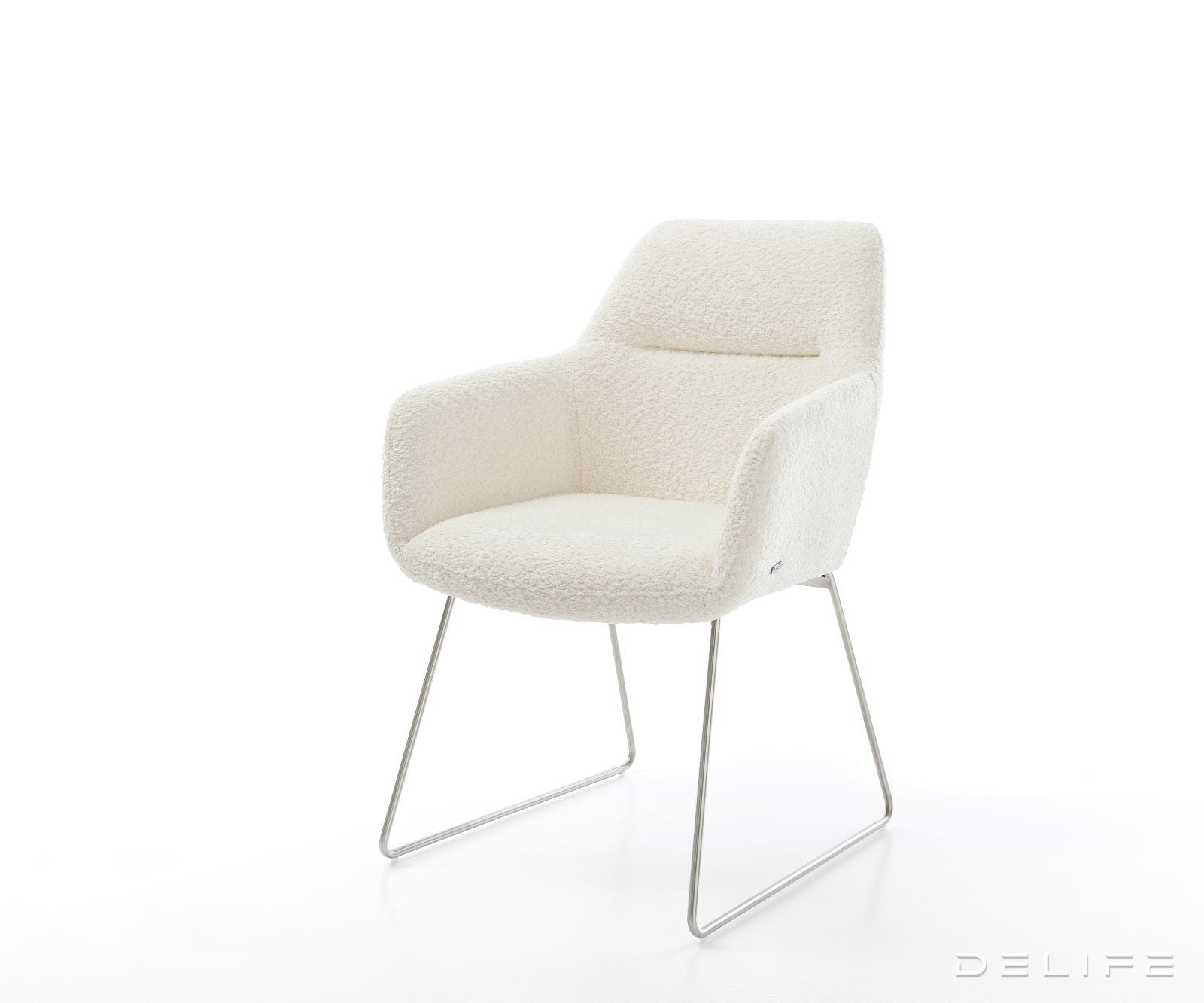 Blagovaonska stolica Pejo, Materijal: Boucle