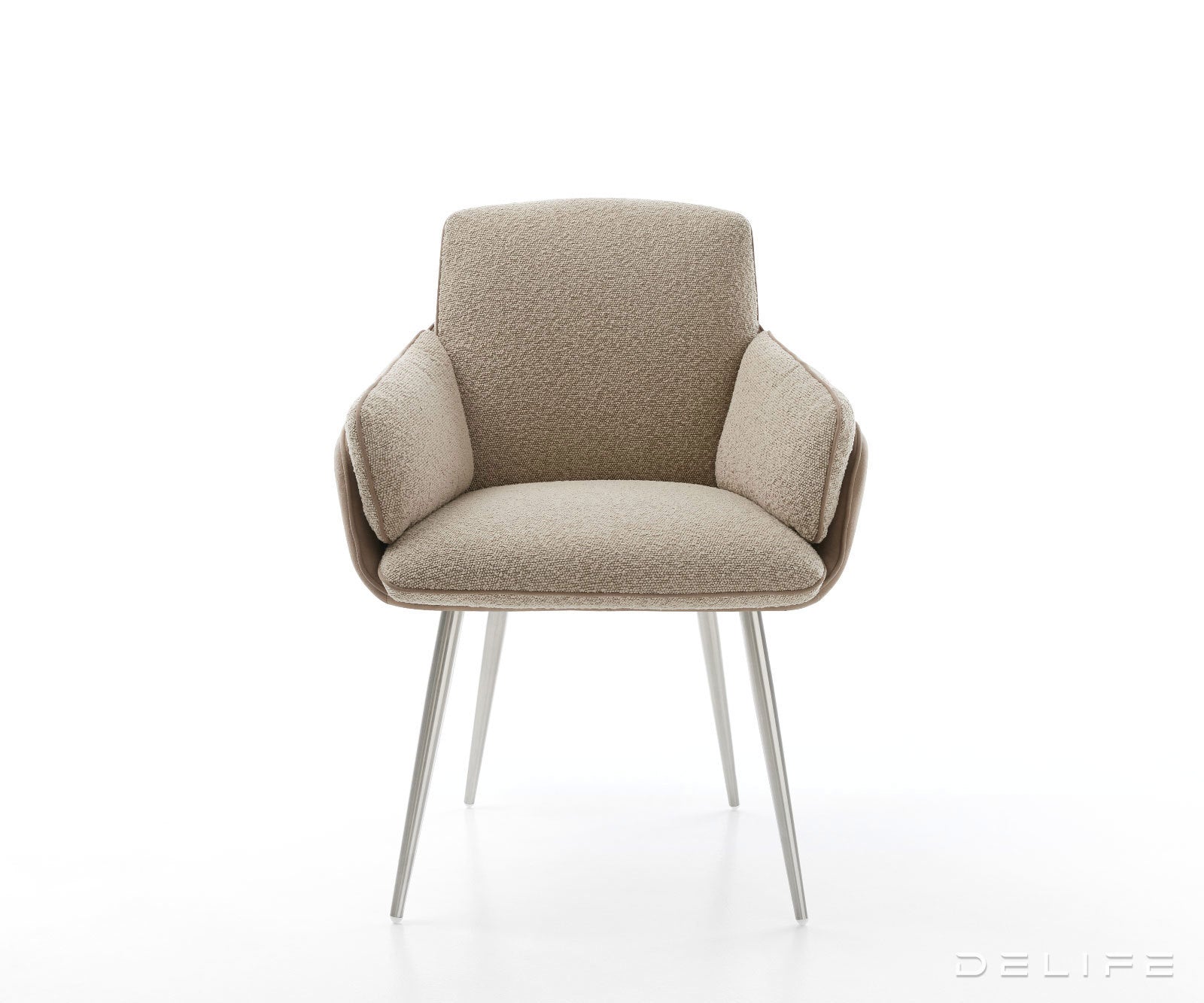 Blagovaonska Stolica Luan, Materijal: Boucle/Mikrofibra