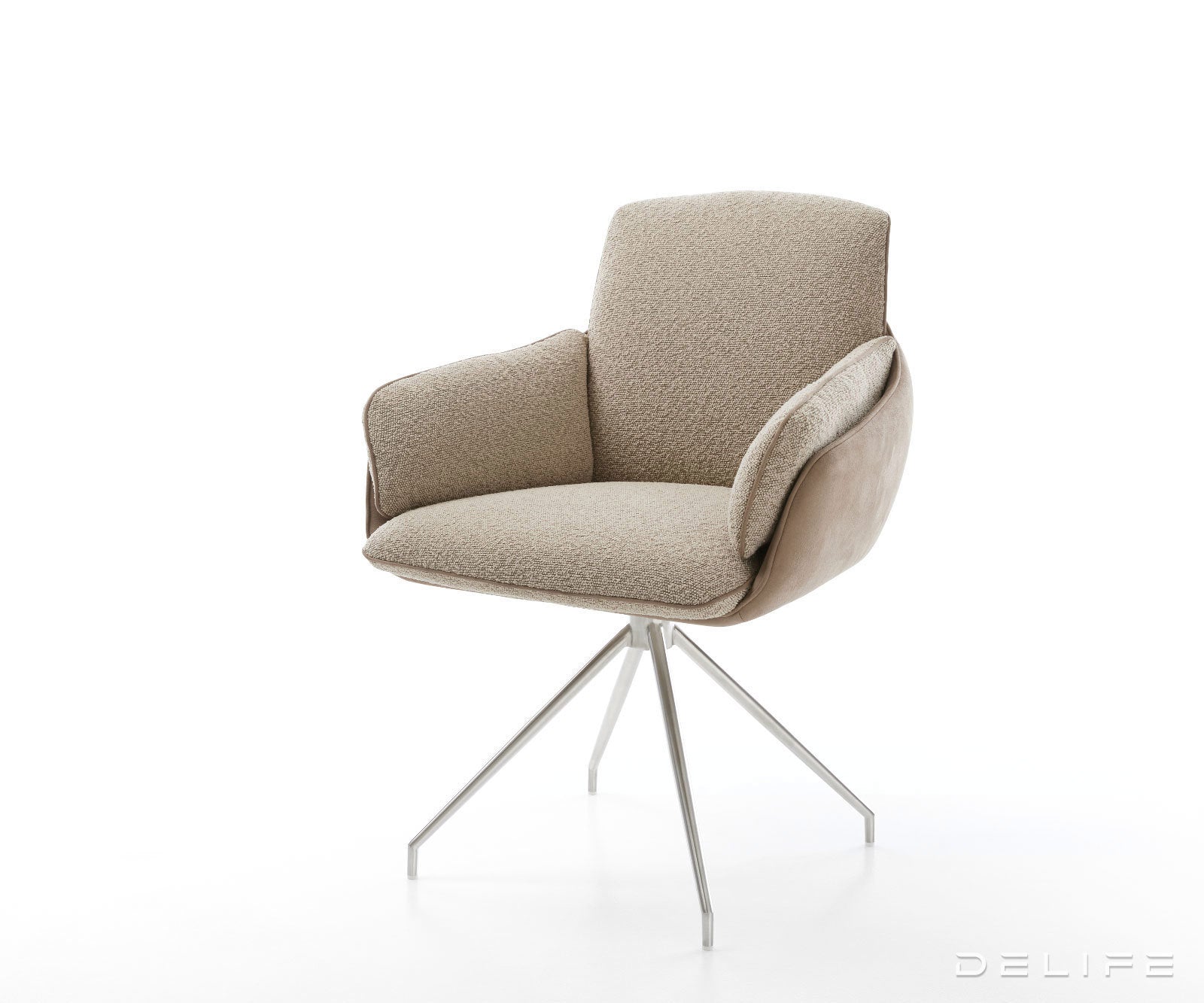 Blagovaonska Stolica Luan, Materijal: Boucle/Mikrofibra