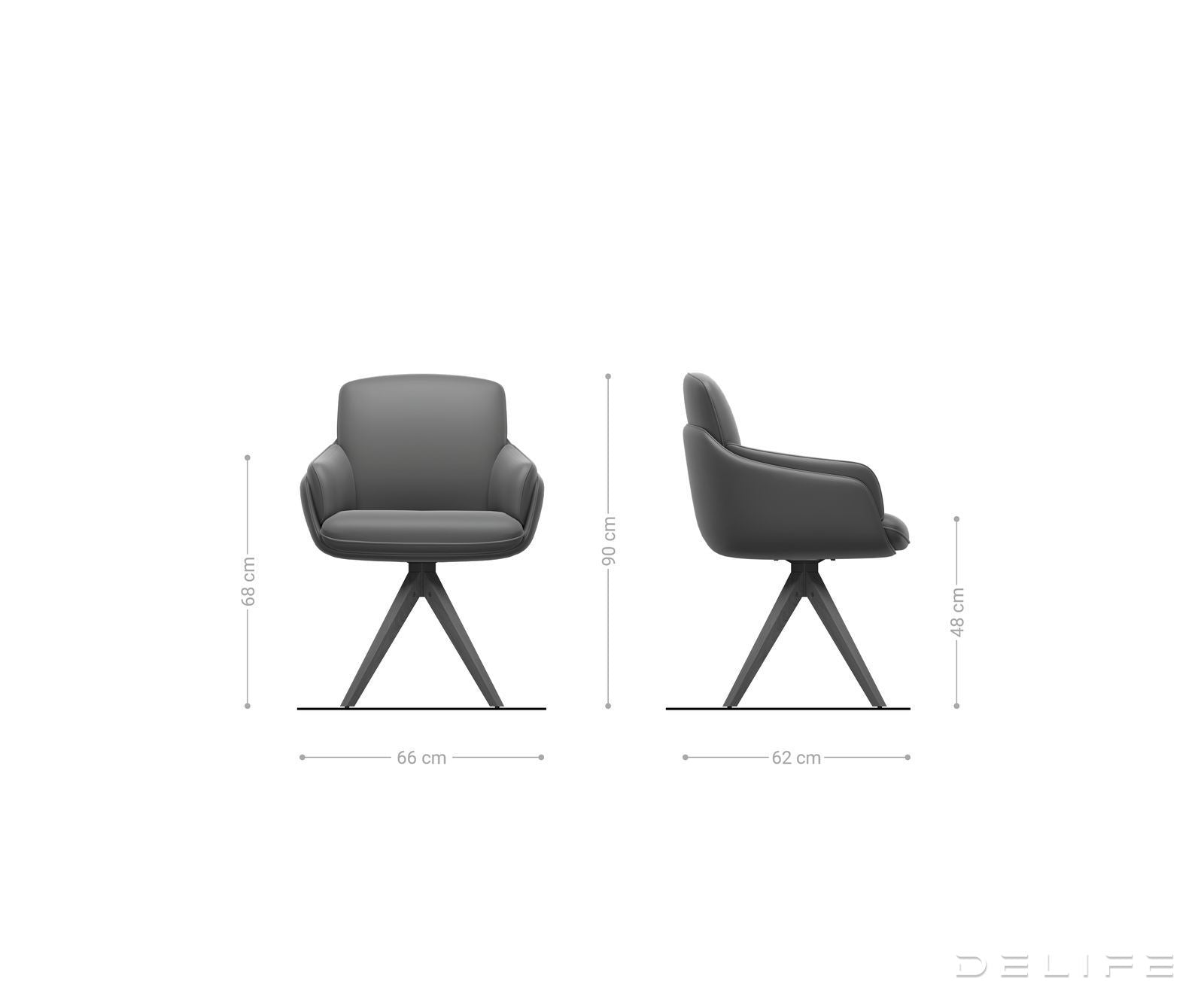 Blagovaonska Stolica Luan, Materijal: Boucle/Mikrofibra