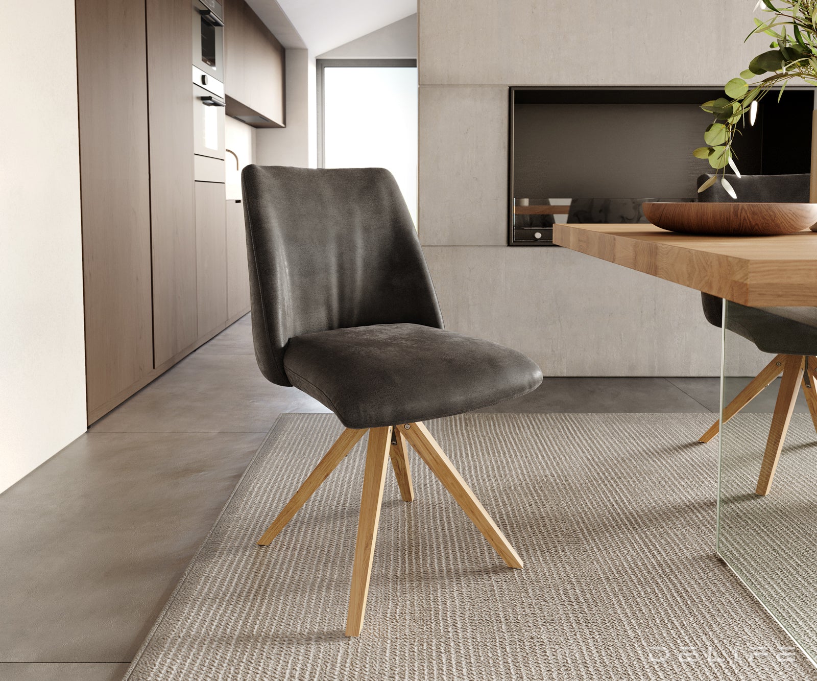 Blagovaonska stolica Elso, Materijal: mikrofibra