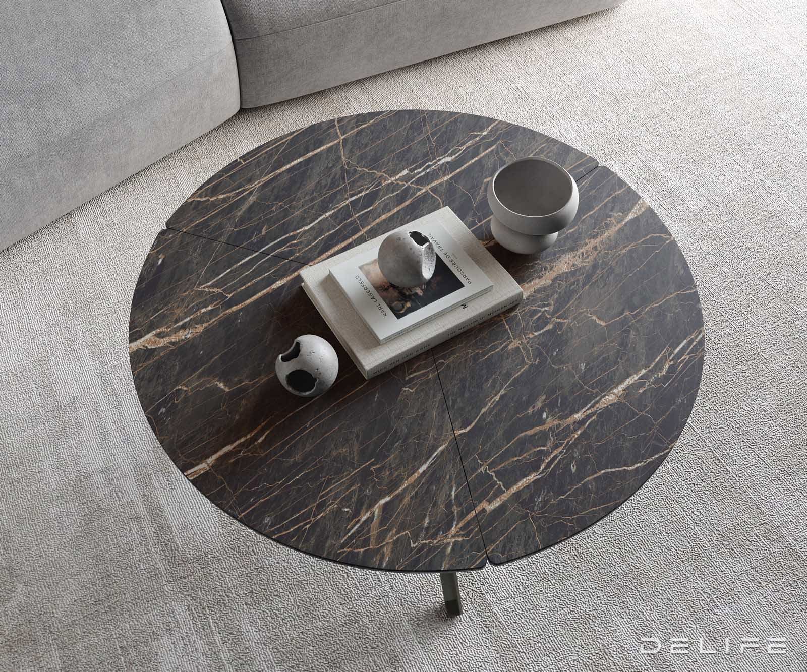 Klub stolić Delron 90x90cm, Materijal: Keramika