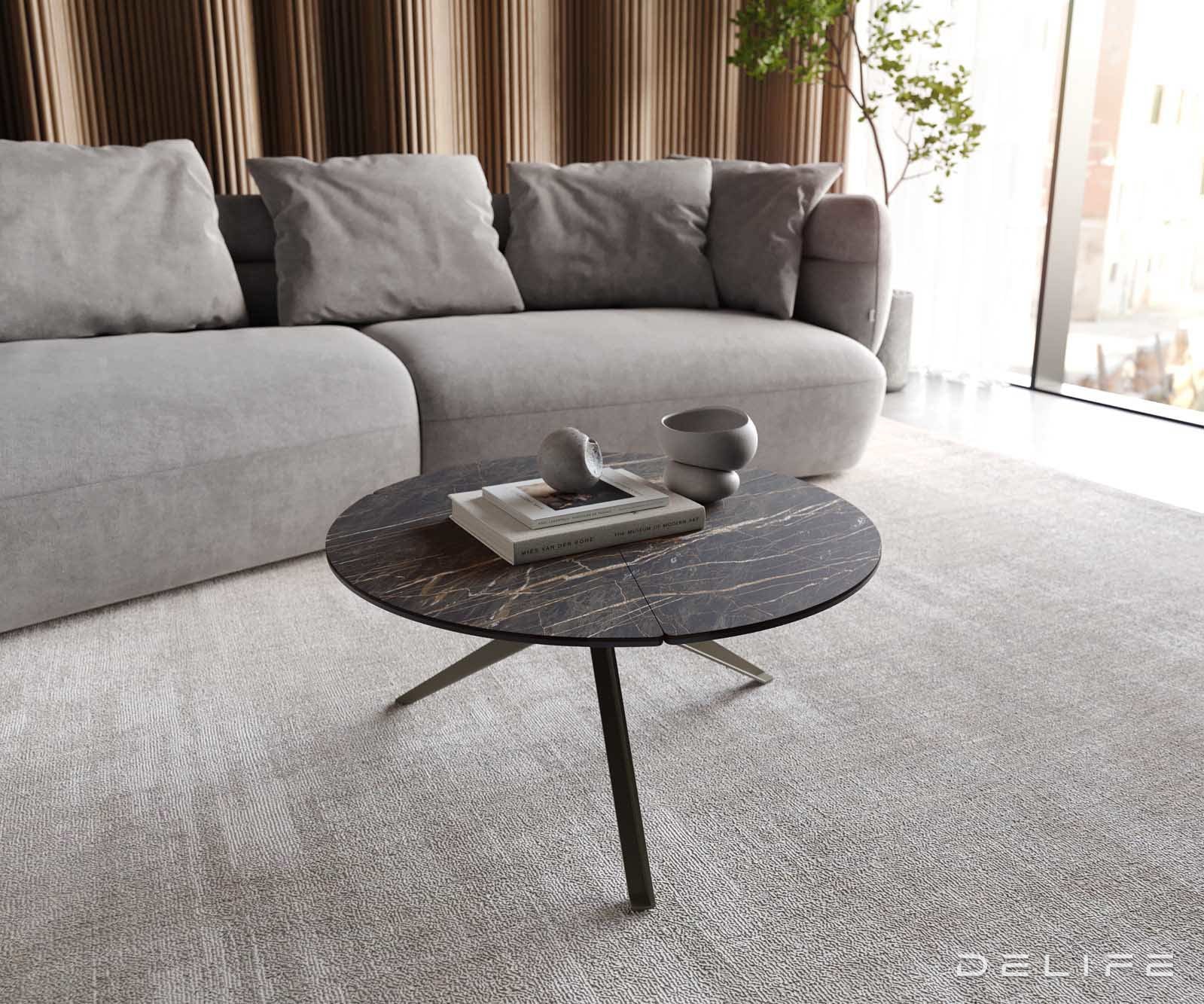 Klub stolić Delron 70x70cm, Materijal: Keramika