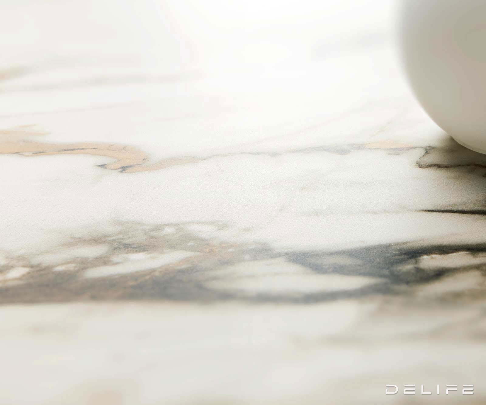 Klub stolić Ekrem 88x85cm, Materijal: Keramika Calacatta