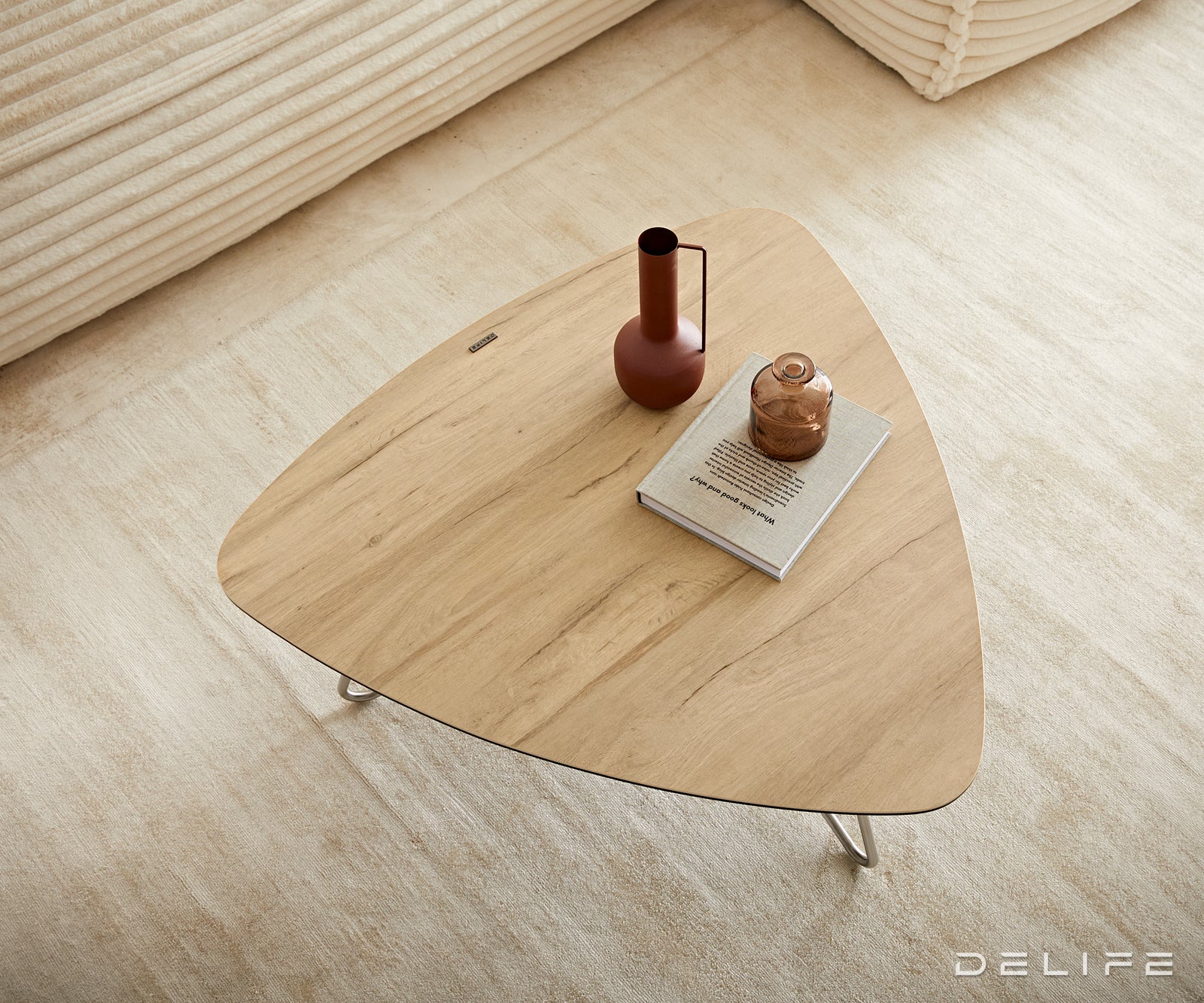 Klub stolić Ekrem 88x85cm, Materijal: Keramika Laminam Sabbia