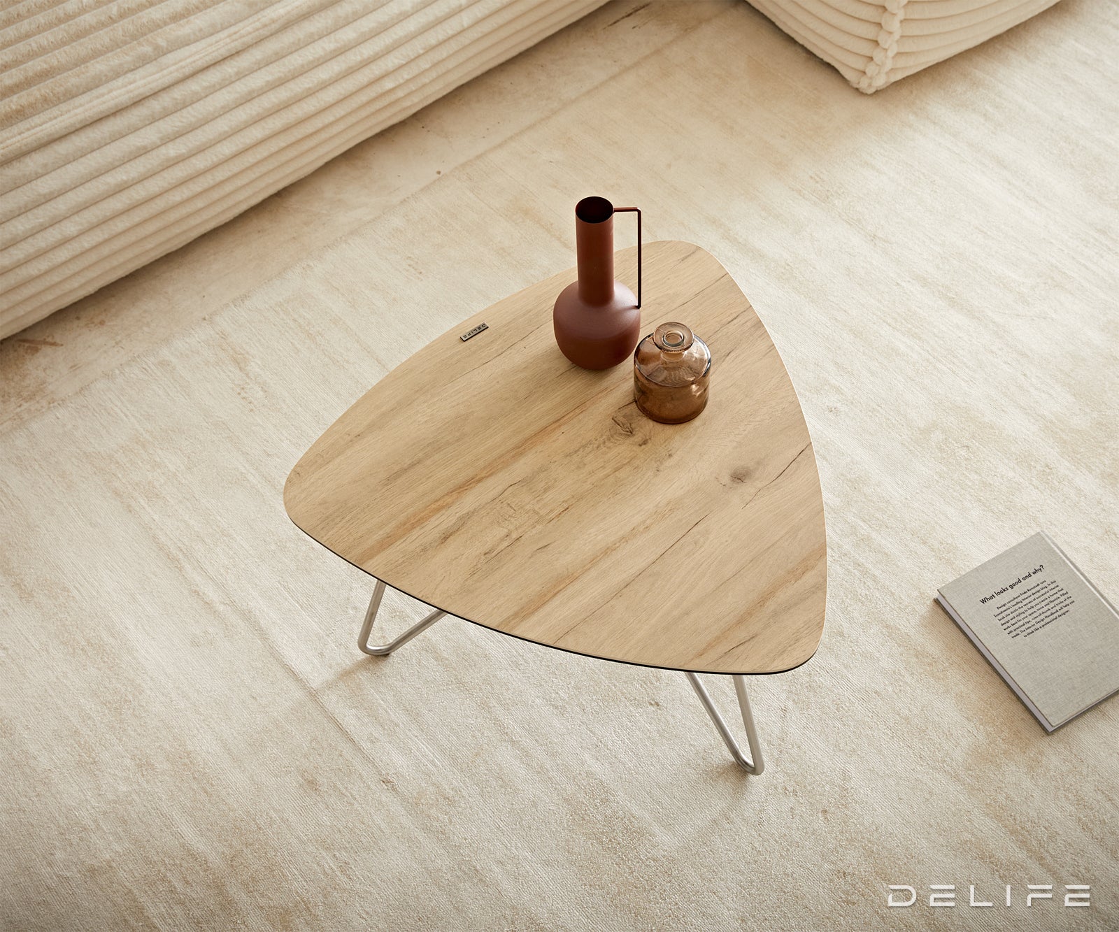 Klub stolić Ekrem 66x65cm, Materijal: Keramika Laminam Sabbia