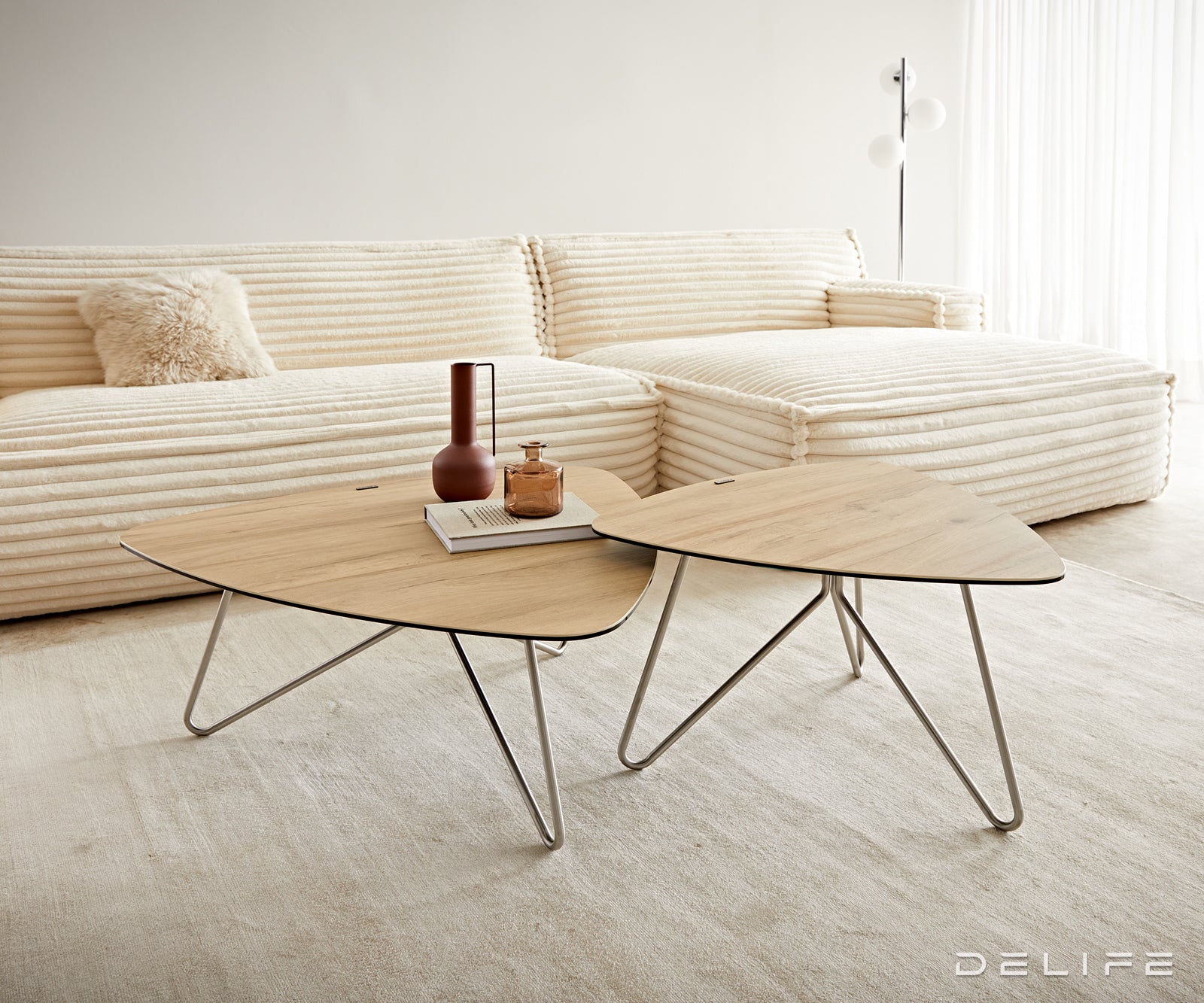 Klub stolić Ekrem 66x65cm, Materijal: Keramika Laminam Sabbia