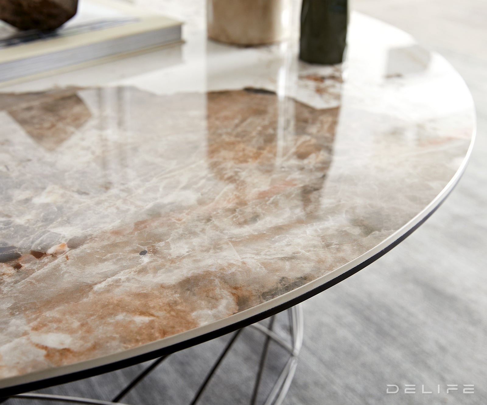 Klub stolić Lassina 100x100, Materijal: Keramika