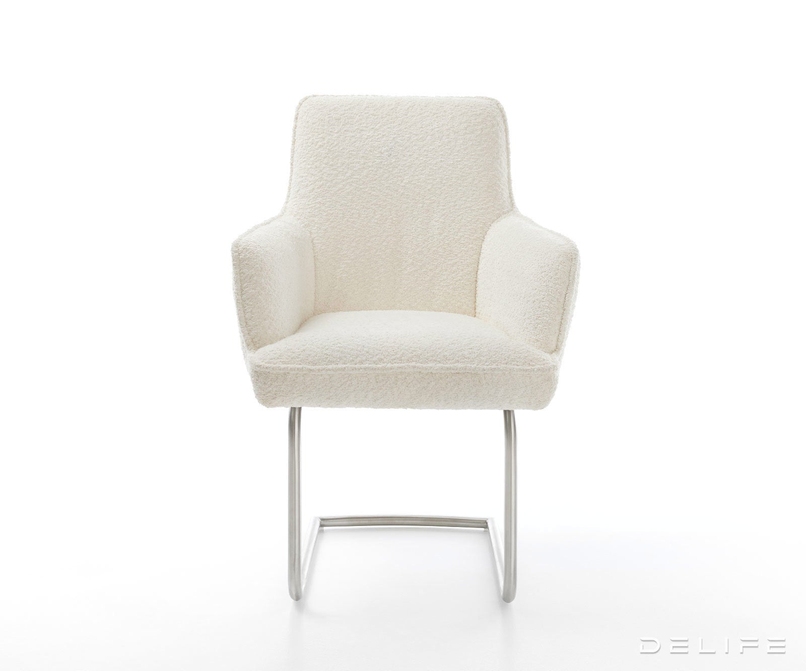 Blagovaonska stolica Heira S Rukonaslonom, Materijal: Boucle