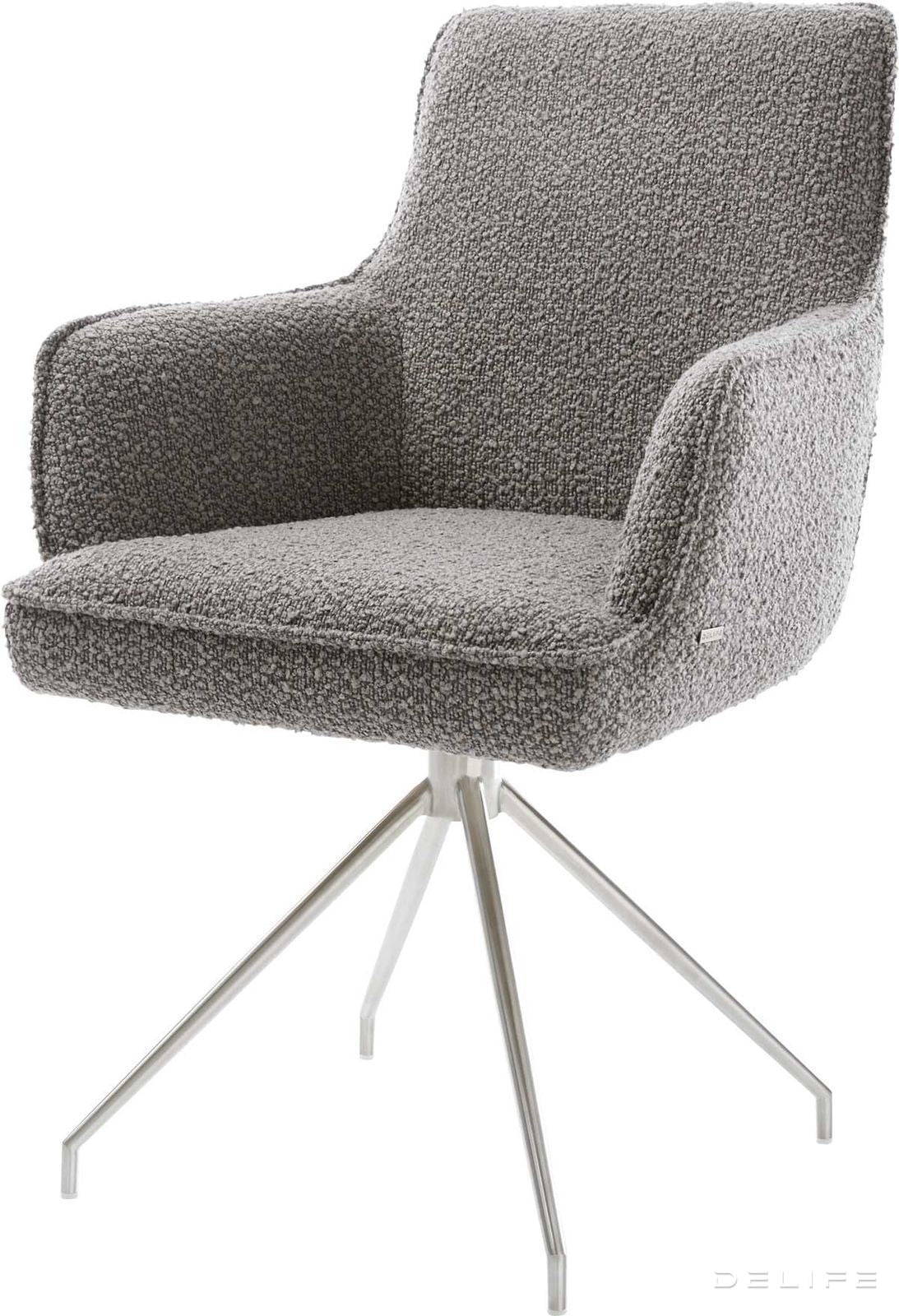 Blagovaonska stolica Heira S Rukonaslonom, Materijal: Boucle