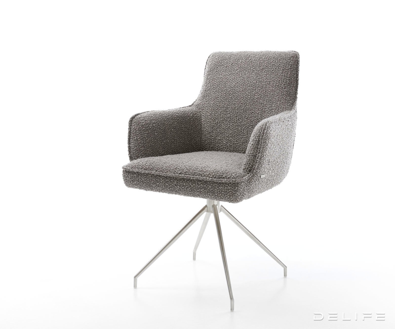 Blagovaonska stolica Heira S Rukonaslonom, Materijal: Boucle