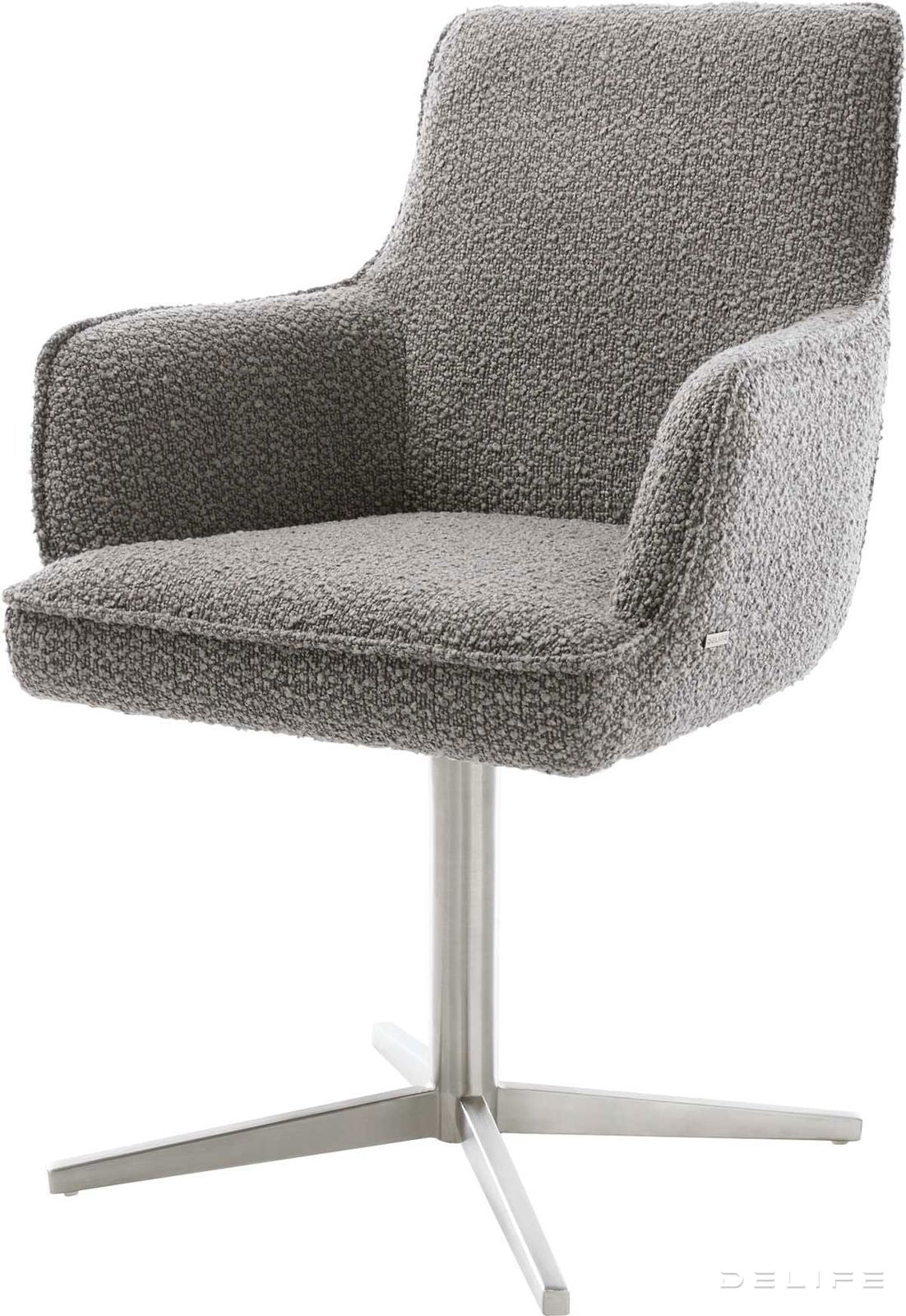 Blagovaonska stolica Heira S Rukonaslonom, Materijal: Boucle