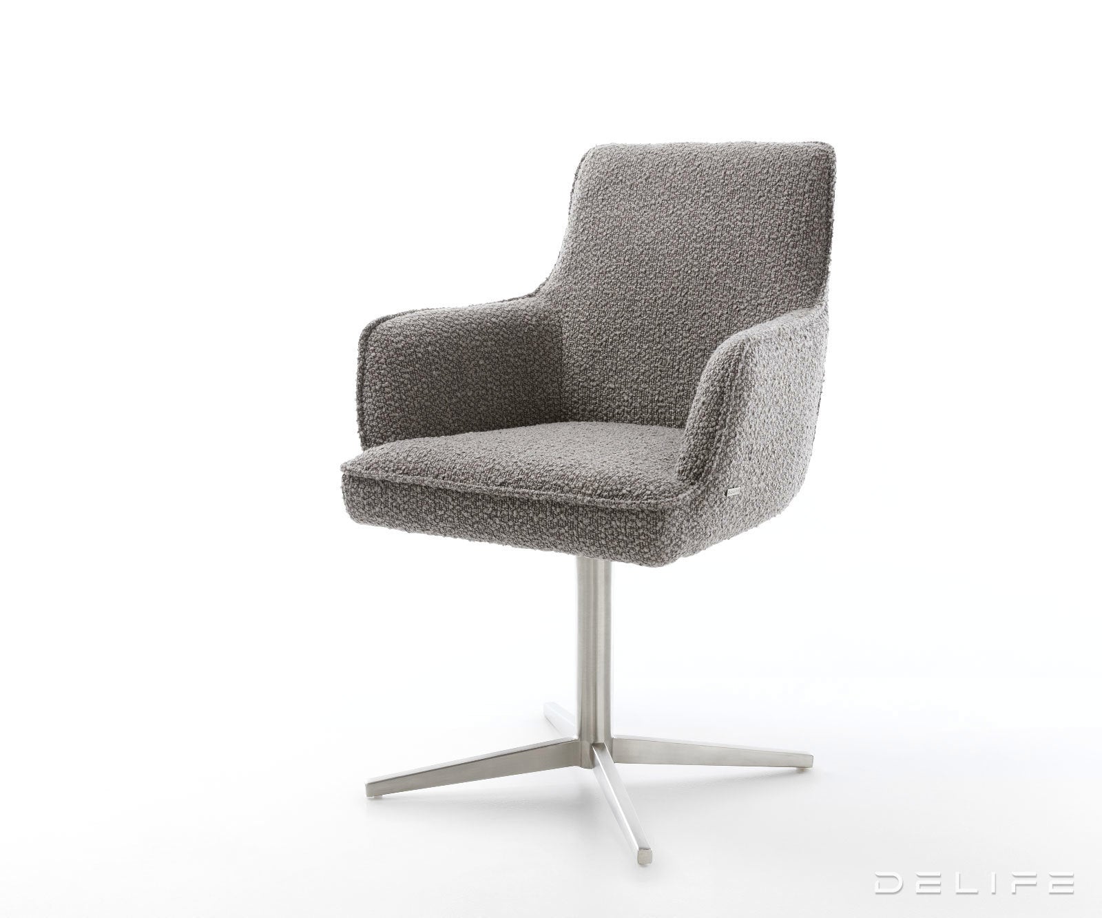 Blagovaonska stolica Heira S Rukonaslonom, Materijal: Boucle