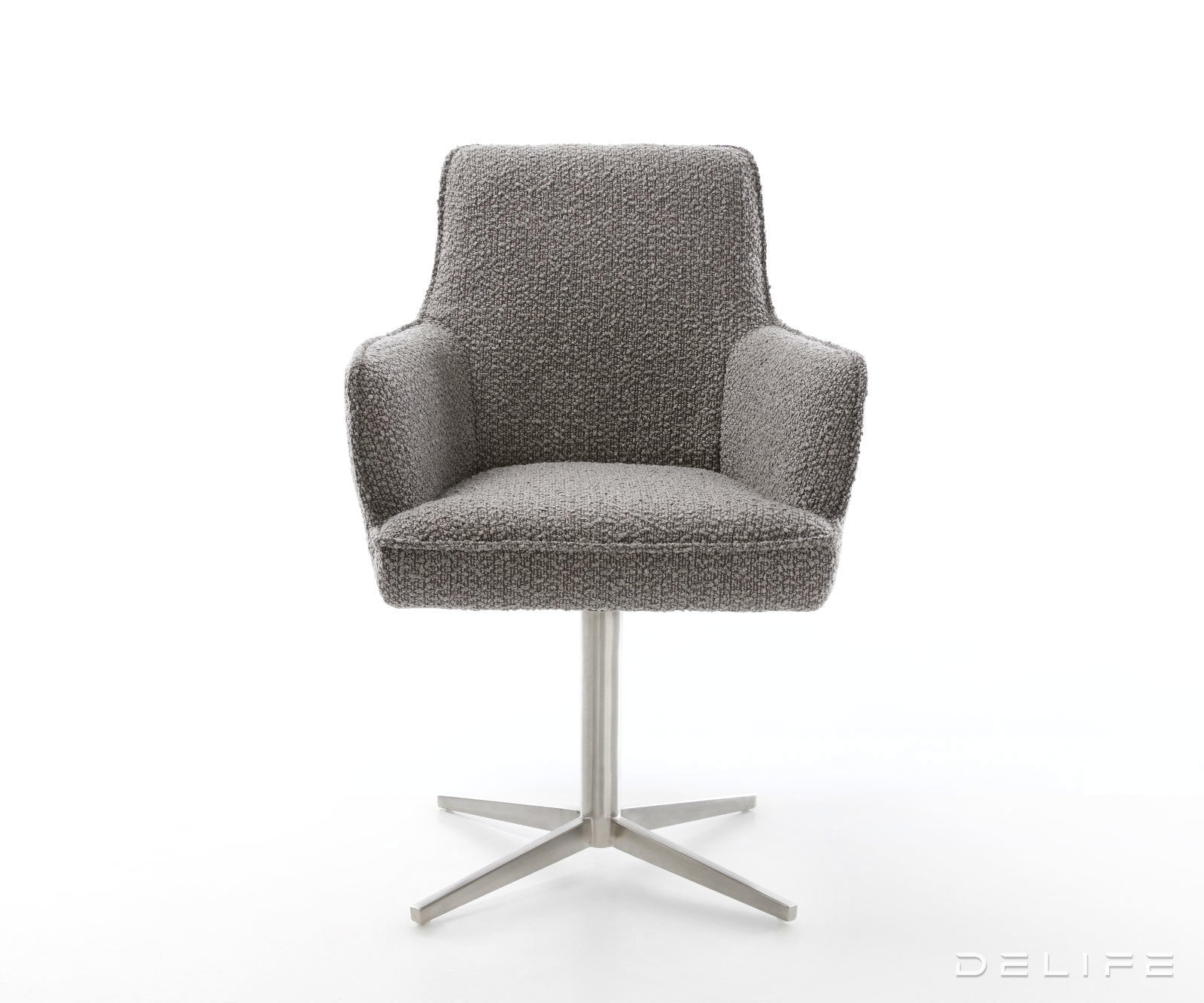 Blagovaonska stolica Heira S Rukonaslonom, Materijal: Boucle