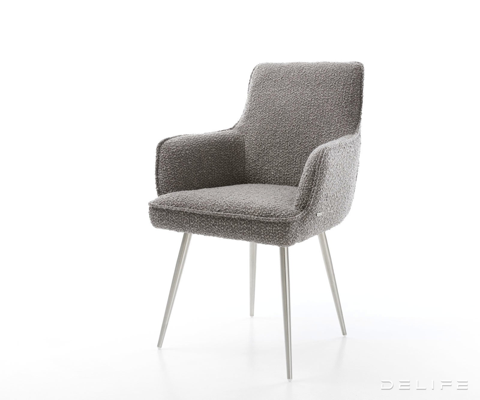 Blagovaonska stolica Heira S Rukonaslonom, Materijal: Boucle