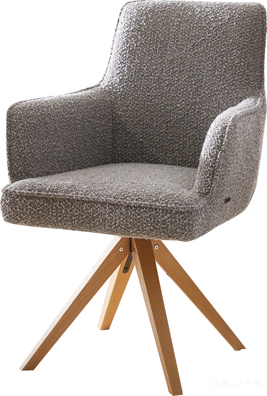 Blagovaonska stolica Heira S Rukonaslonom, Materijal: Boucle