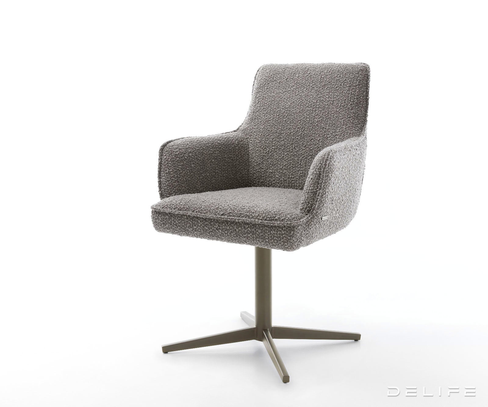 Blagovaonska stolica Heira S Rukonaslonom, Materijal: Boucle