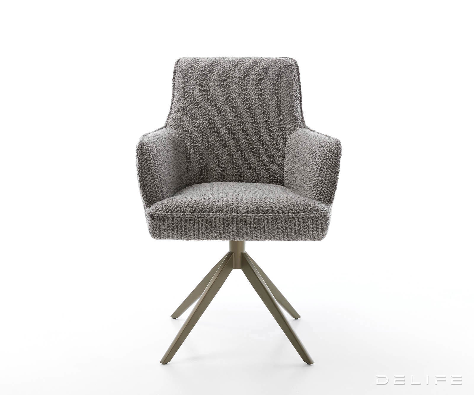 Blagovaonska stolica Heira S Rukonaslonom, Materijal: Boucle