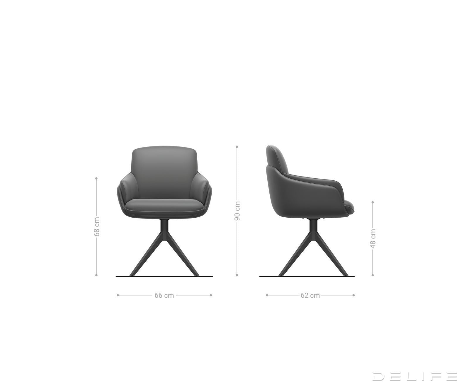 Blagovaonska Stolica Luan, Materijal: Boucle/Mikrofibra