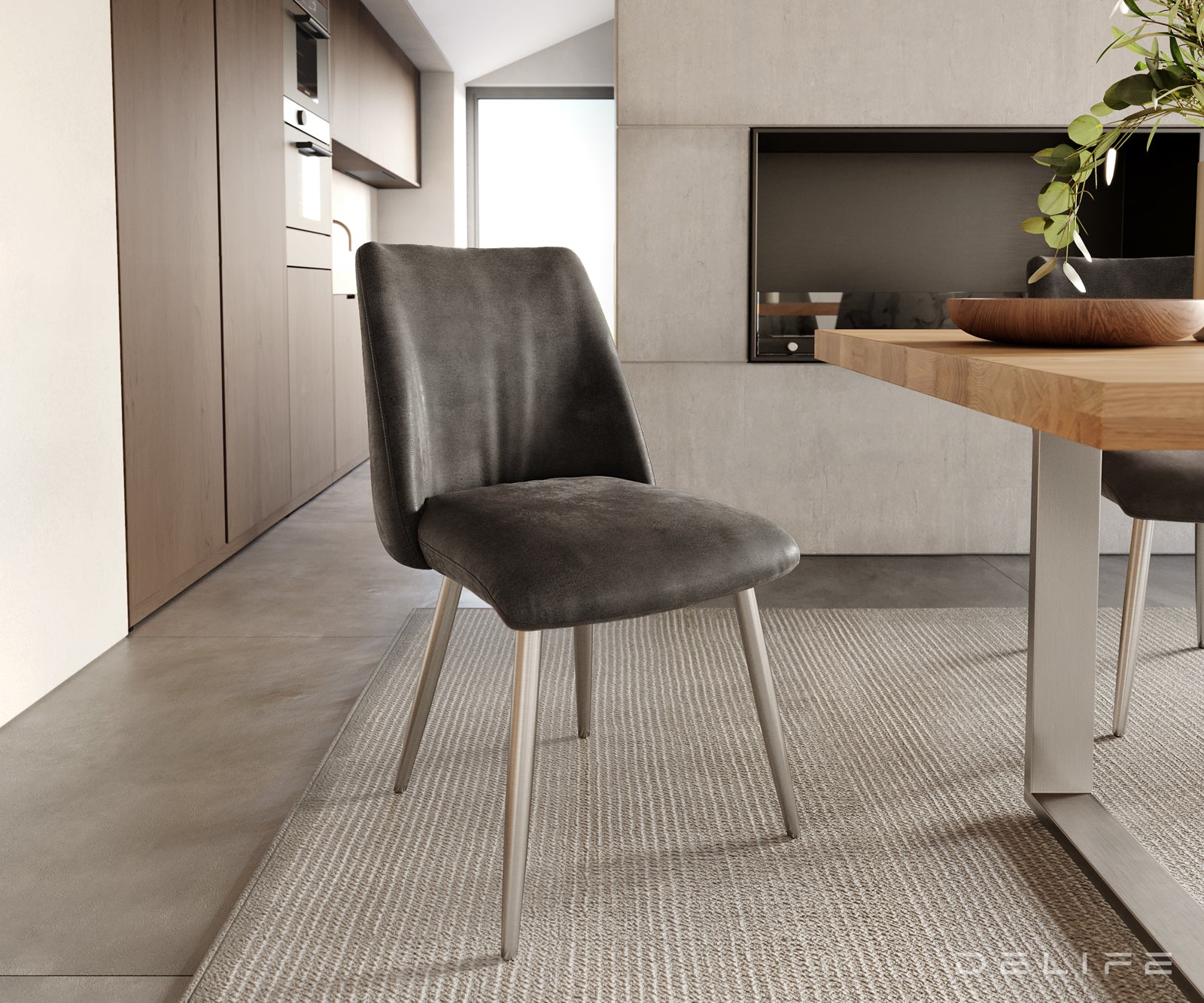 Blagovaonska stolica Elso, Materijal: mikrofibra