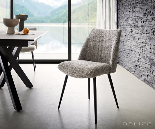 Blagovaonska stolica Elso, Materijal: boucle