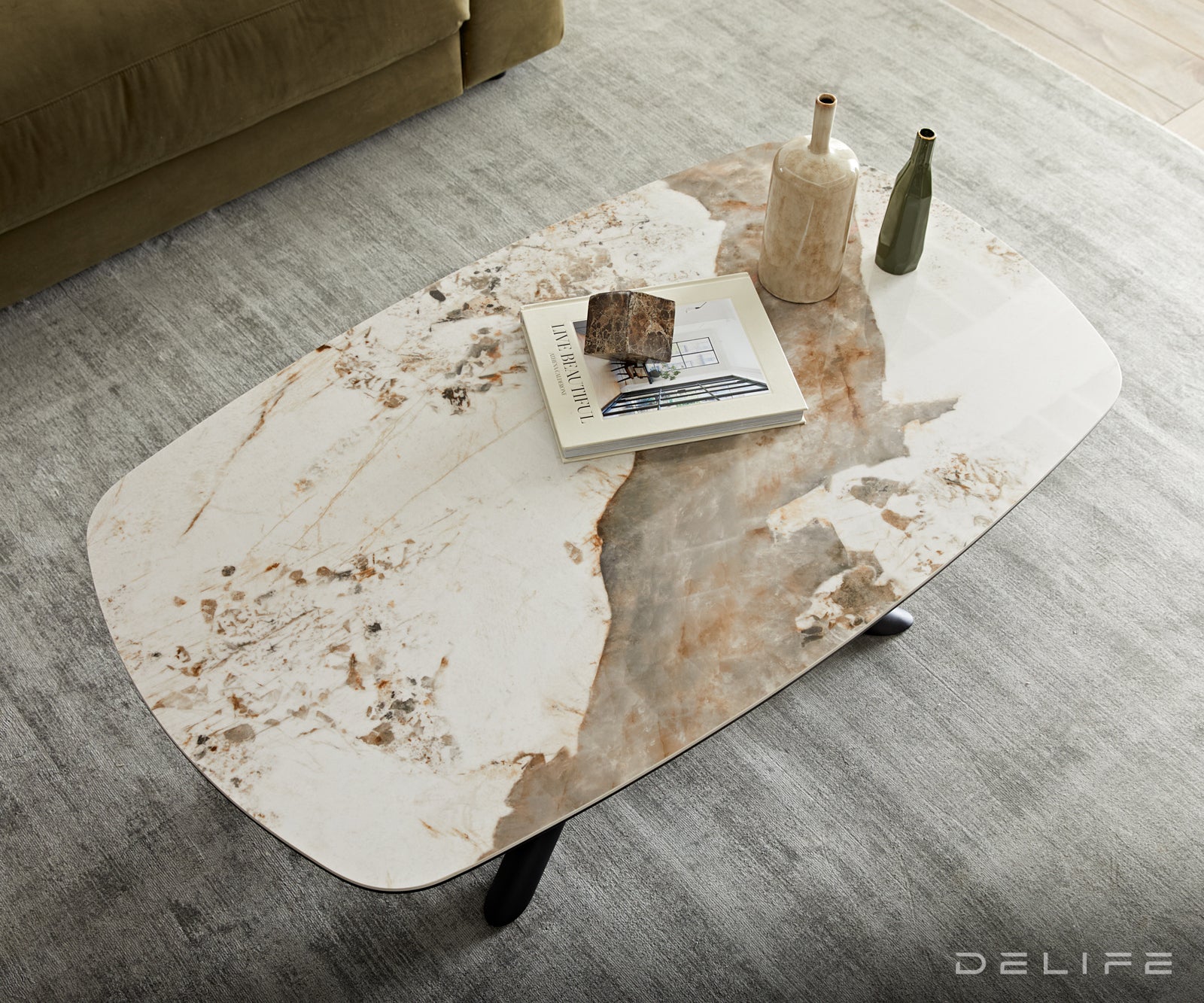 Klub stolić Sarita 120x70cm, Materijal: Keramika