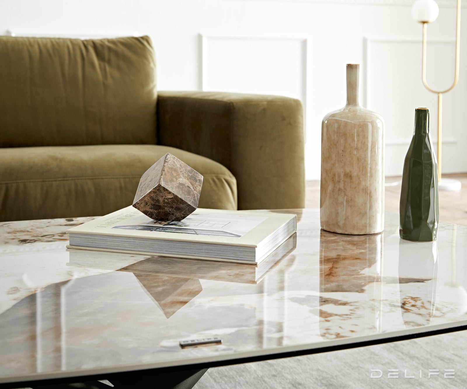 Klub stolić Sarita 120x70cm, Materijal: Keramika