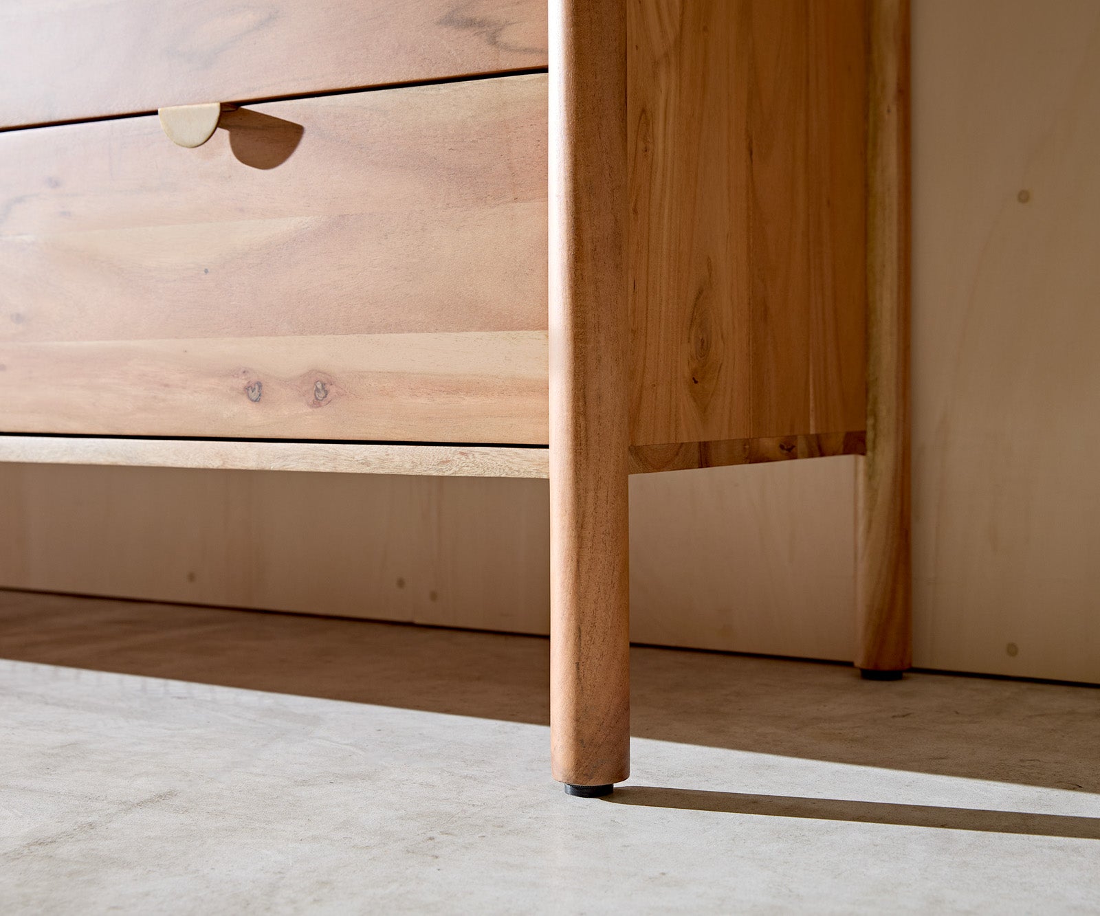 Komoda Caius 175cm, Materijal: Bagrem