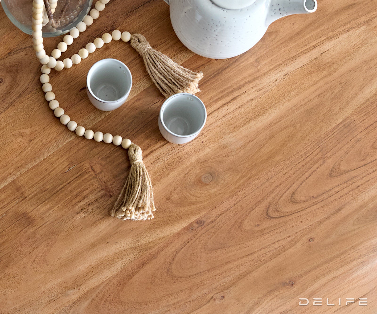 Klub stolić Maskat 117x87cm, Materijal: Bagrem