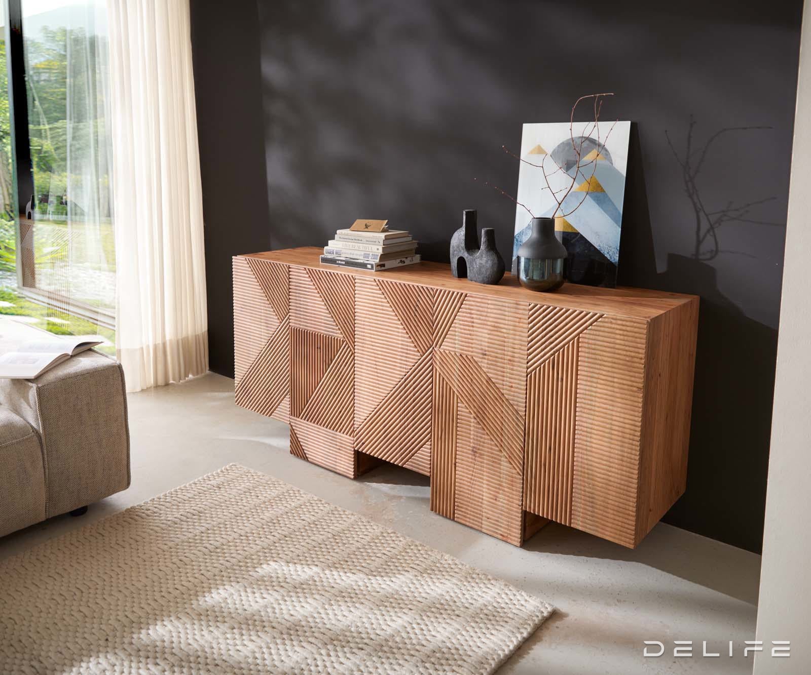 Komoda Naxxar 180x45cm, Materijal: Bagrem