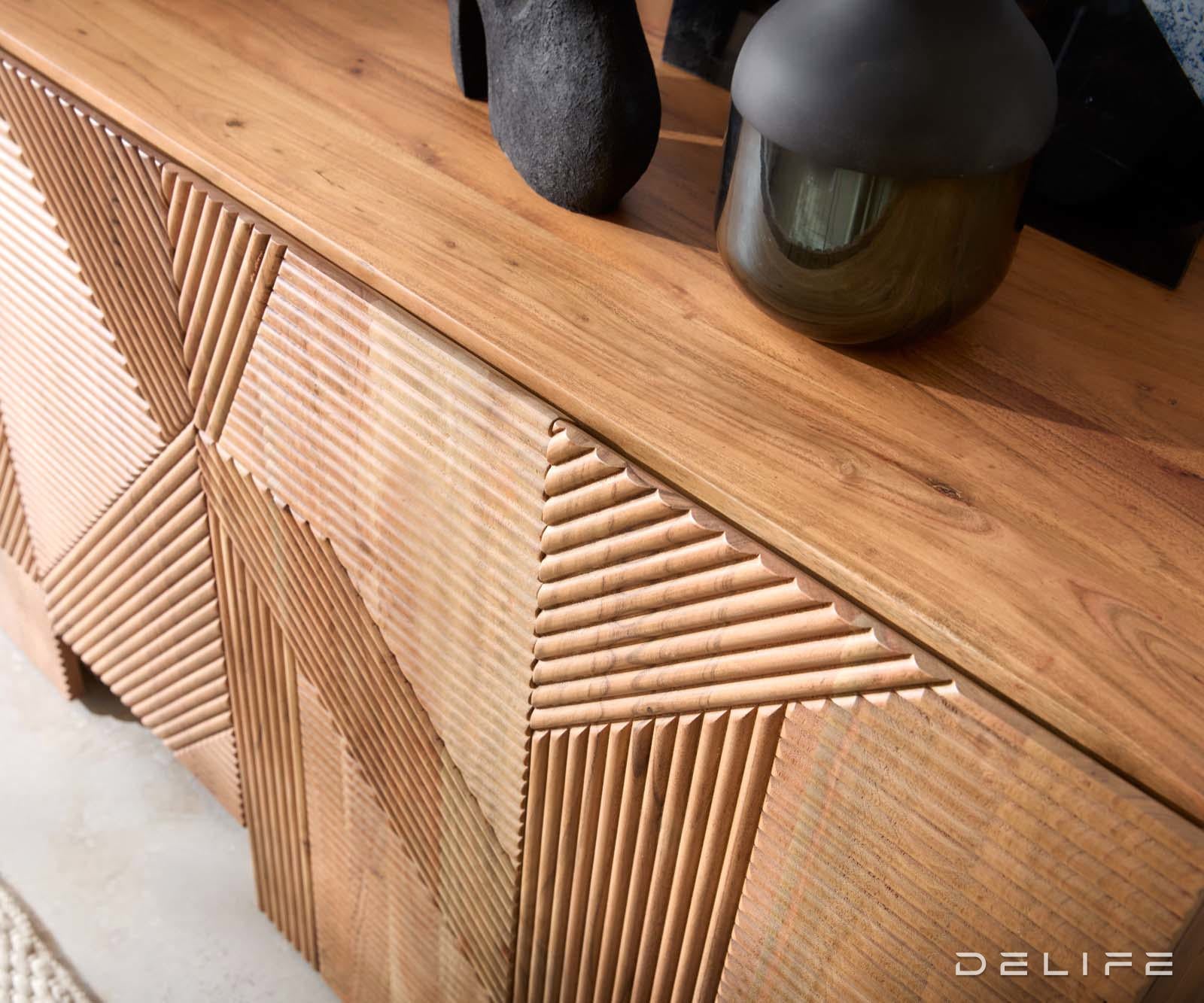 Komoda Naxxar 180x45cm, Materijal: Bagrem