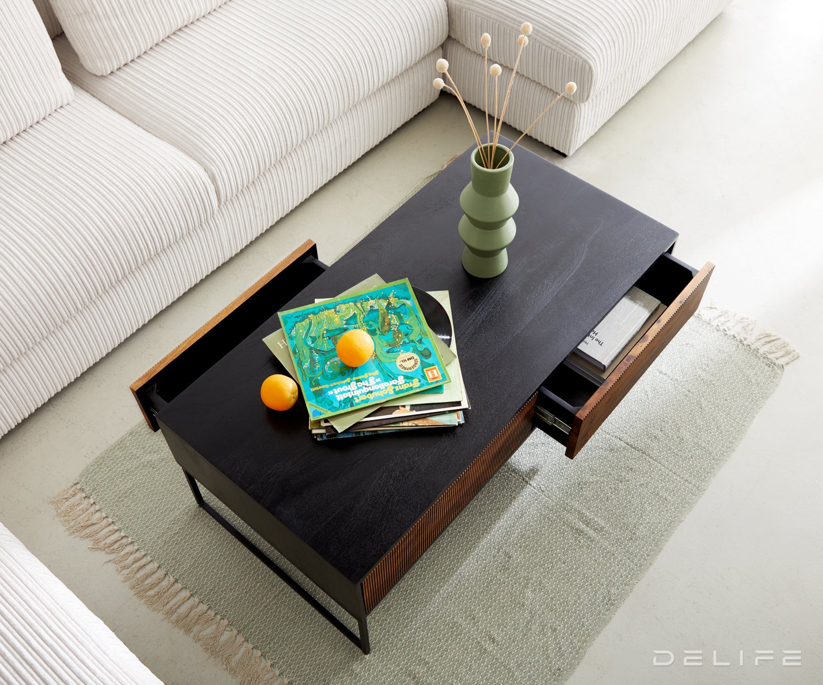 Klub stolić Vaag,  120x60cm, Materijal: Sheesham