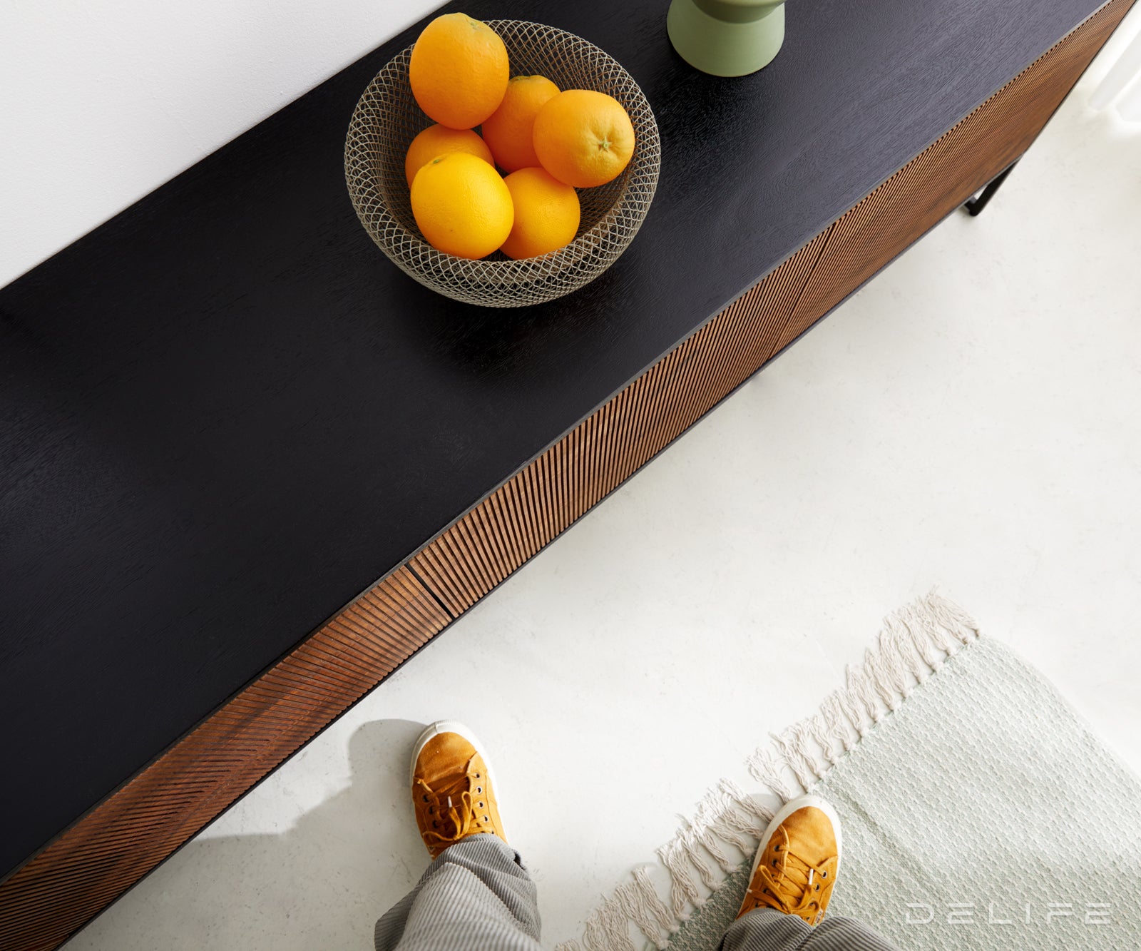 TV Komoda Vaag, 200x40cm, Materijal: Sheesham